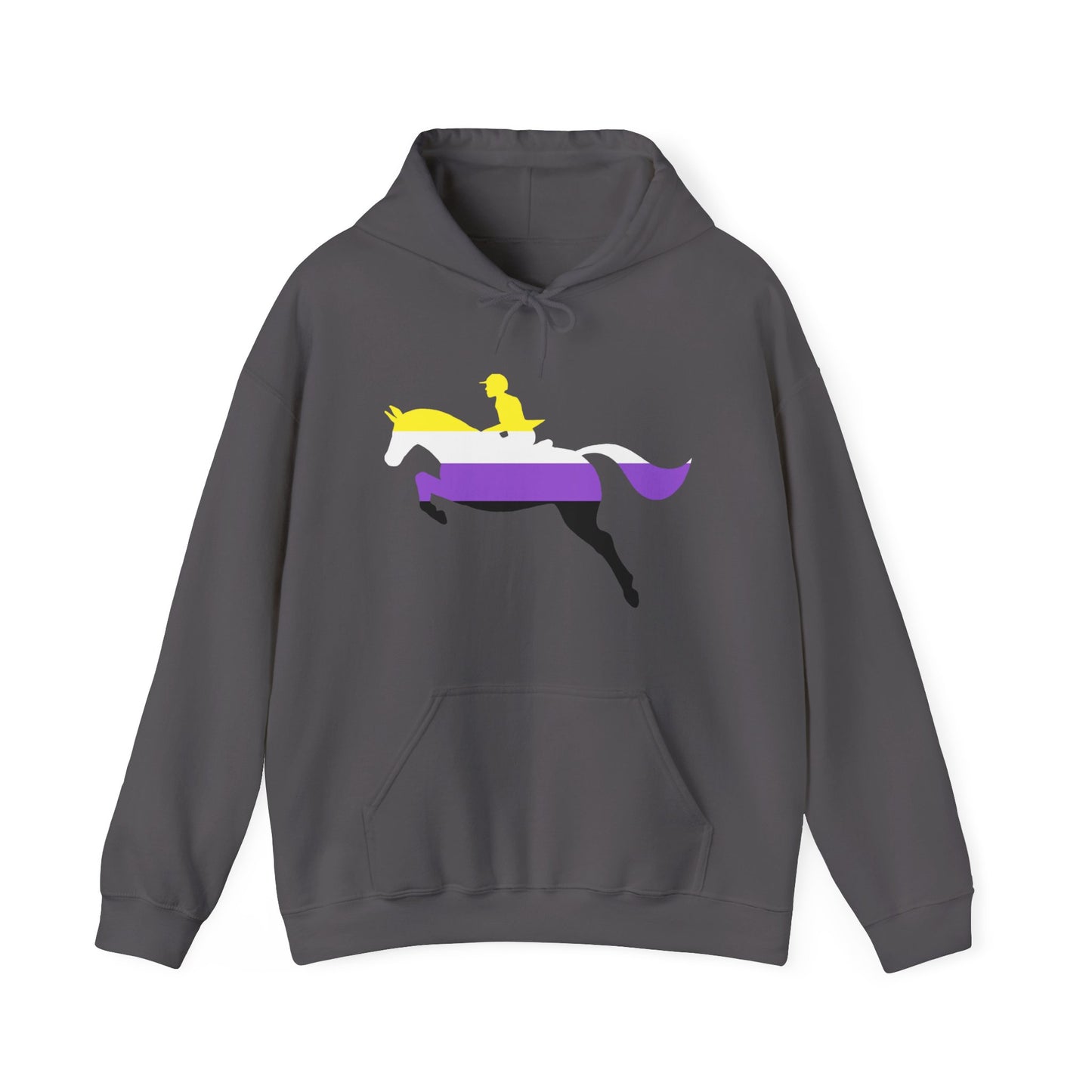Nonbinary - PRIDE & HORSES Hooded Sweatshirt