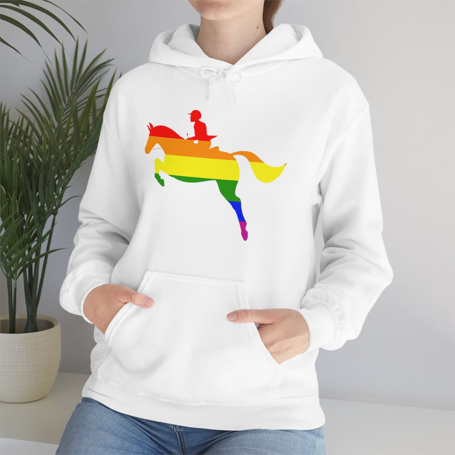 PRIDE, LOVE, and HORSES Hooded Sweatshirt