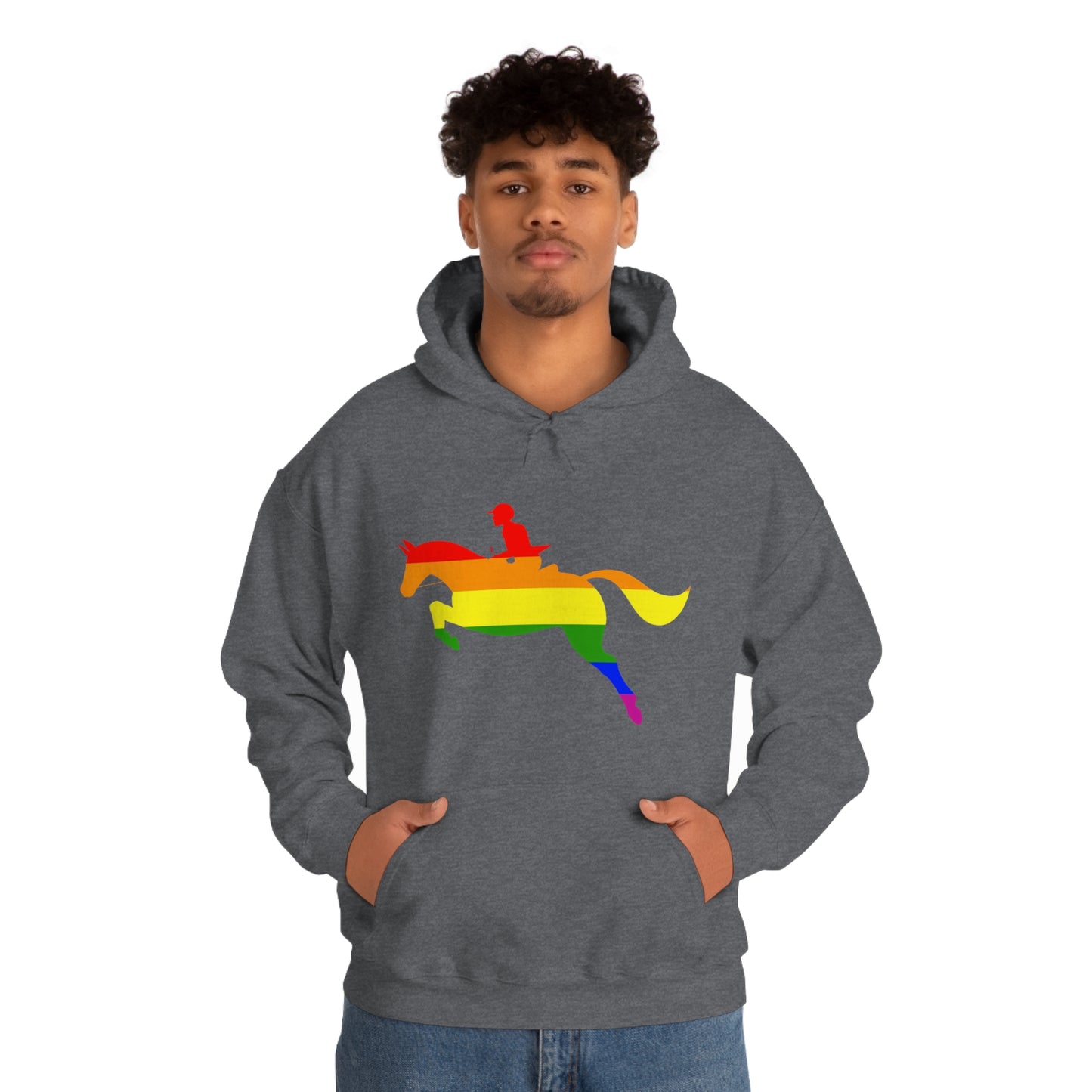 PRIDE, LOVE, and HORSES Hooded Sweatshirt
