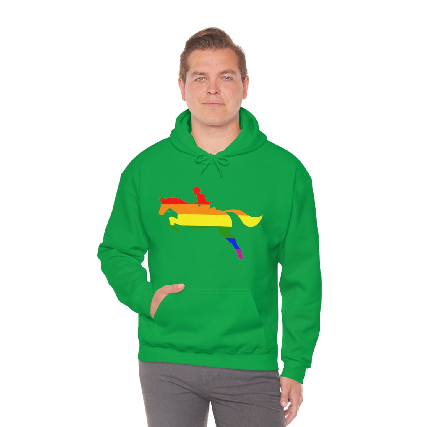 PRIDE, LOVE, and HORSES Hooded Sweatshirt