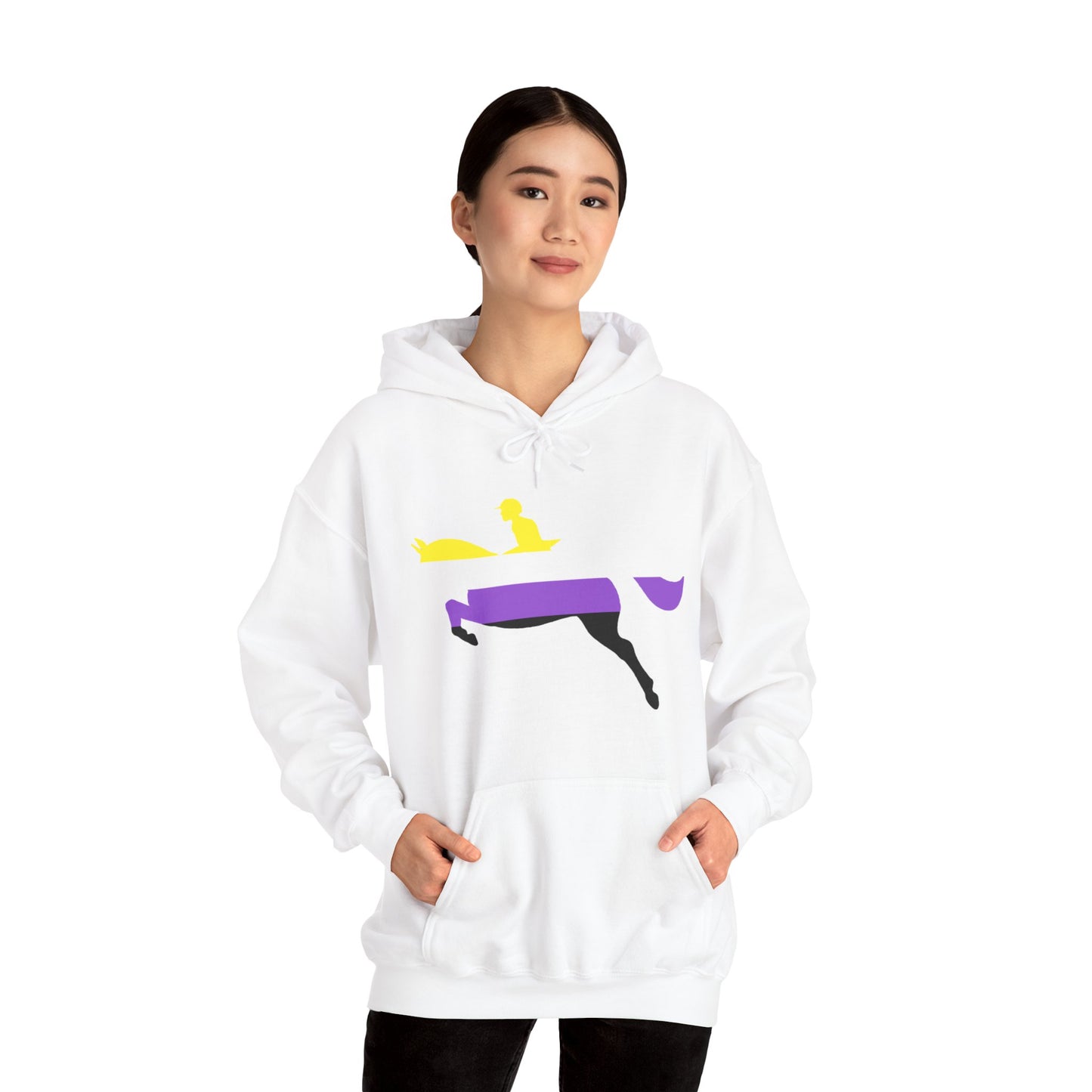 Nonbinary - PRIDE & HORSES Hooded Sweatshirt