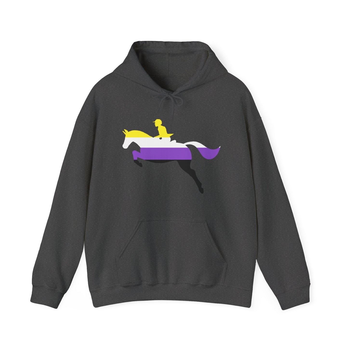Nonbinary - PRIDE & HORSES Hooded Sweatshirt