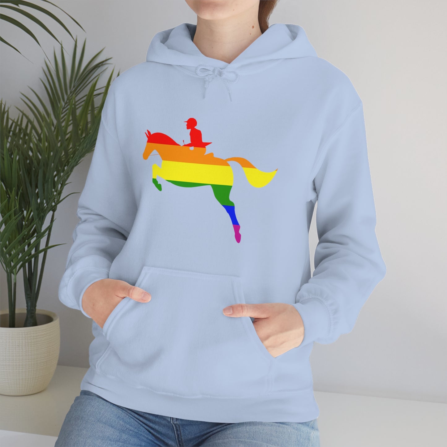 PRIDE, LOVE, and HORSES Hooded Sweatshirt