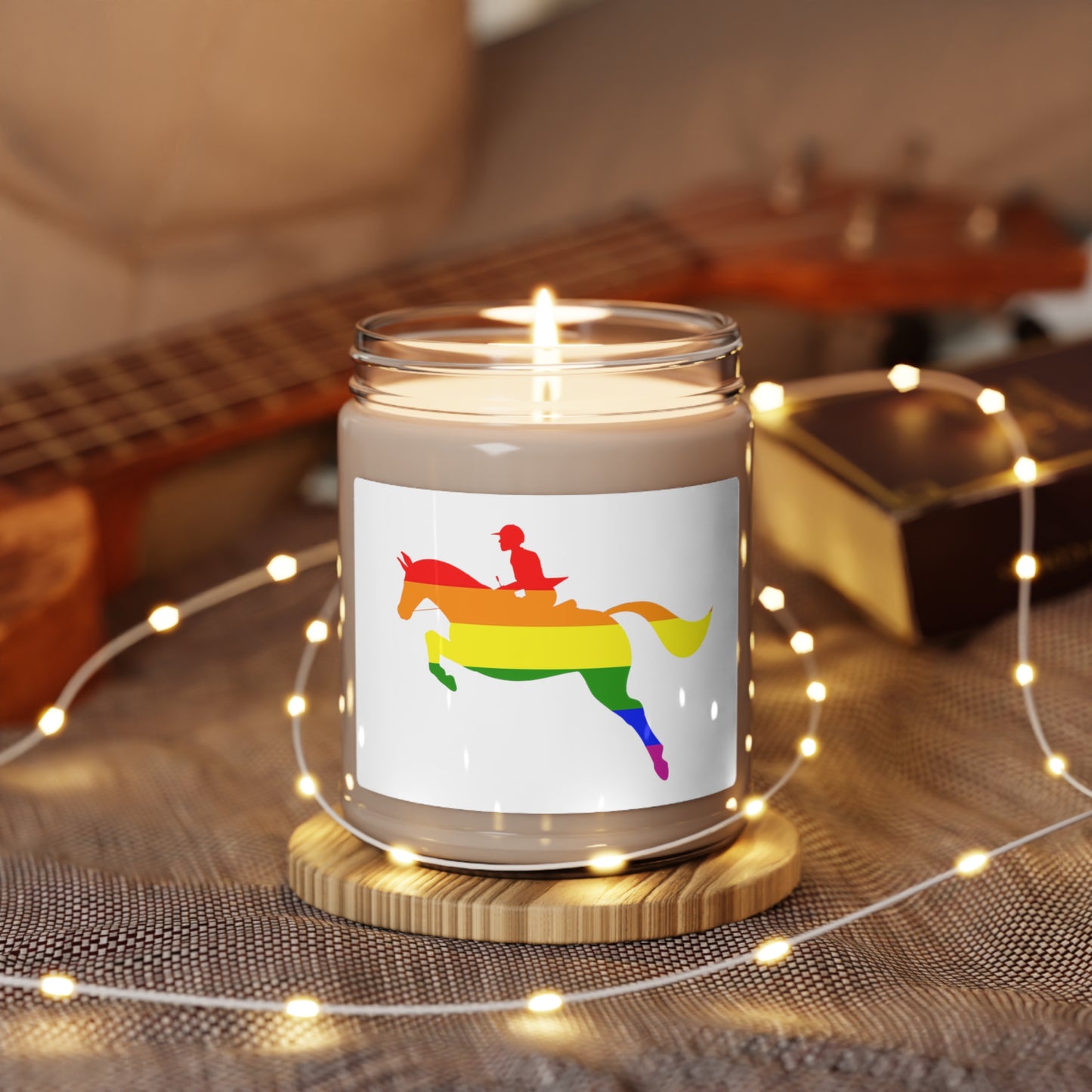 PRIDE JUMP Scented Soy Candle, 9oz