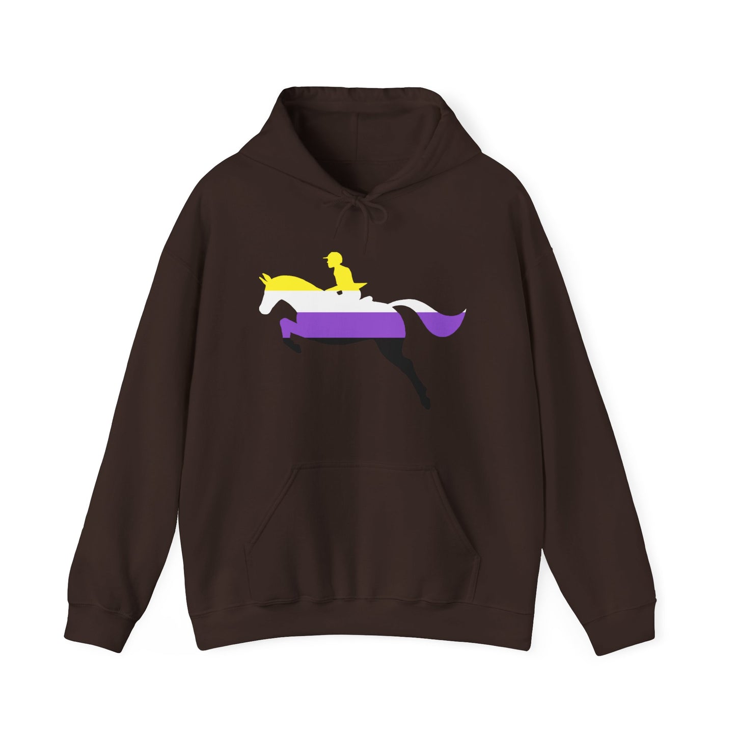 Nonbinary - PRIDE & HORSES Hooded Sweatshirt