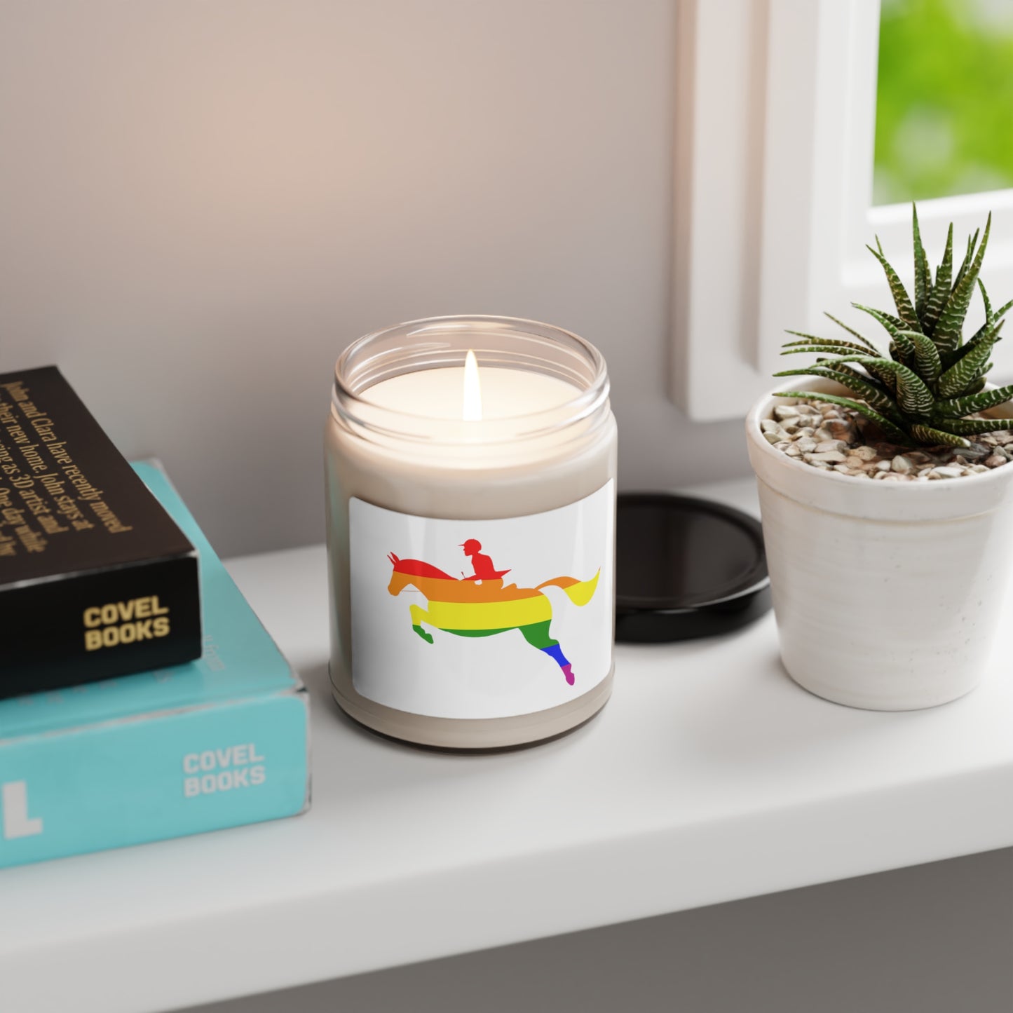 PRIDE JUMP Scented Soy Candle, 9oz