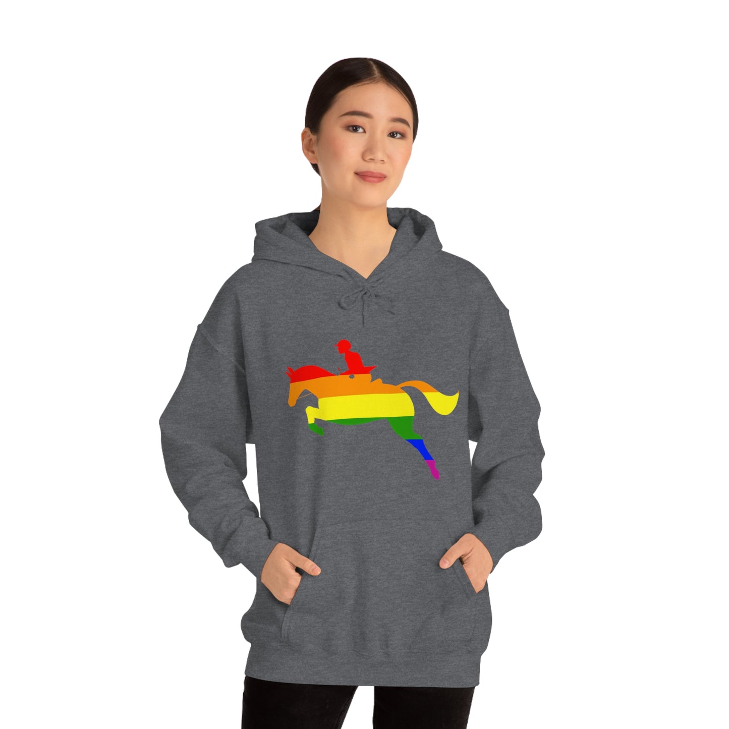 PRIDE, LOVE, and HORSES Hooded Sweatshirt
