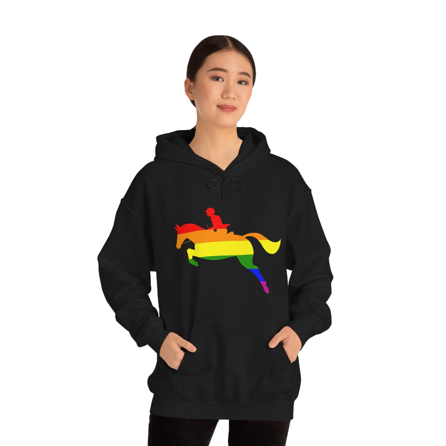 PRIDE, LOVE, and HORSES Hooded Sweatshirt