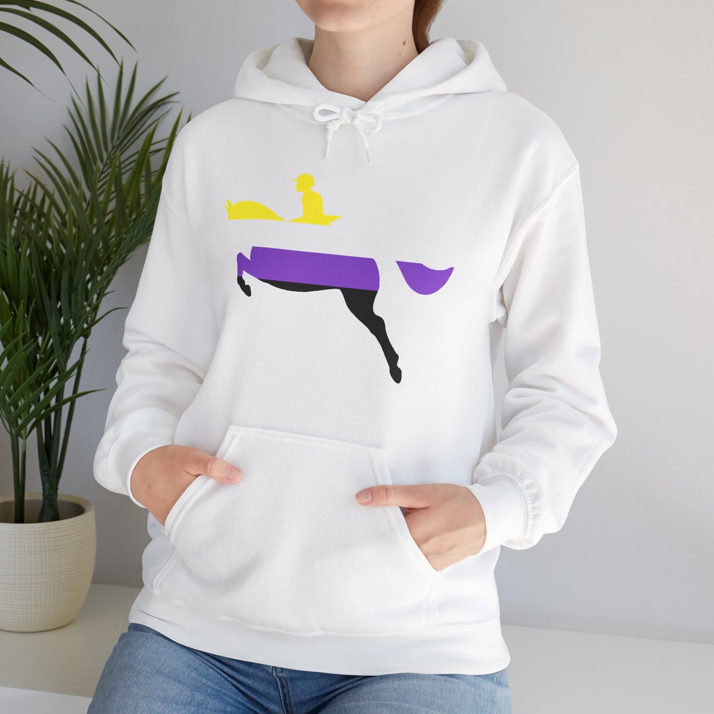 Nonbinary - PRIDE & HORSES Hooded Sweatshirt
