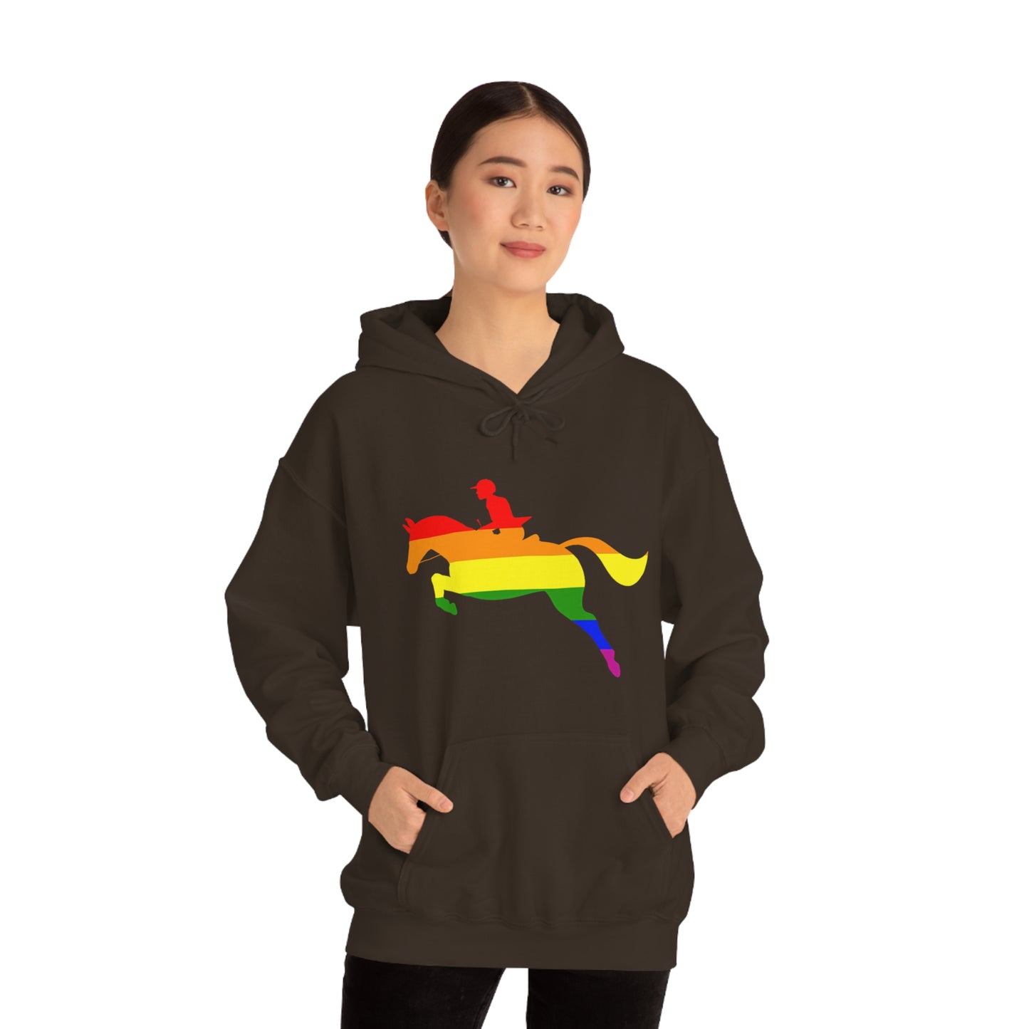 PRIDE, LOVE, and HORSES Hooded Sweatshirt
