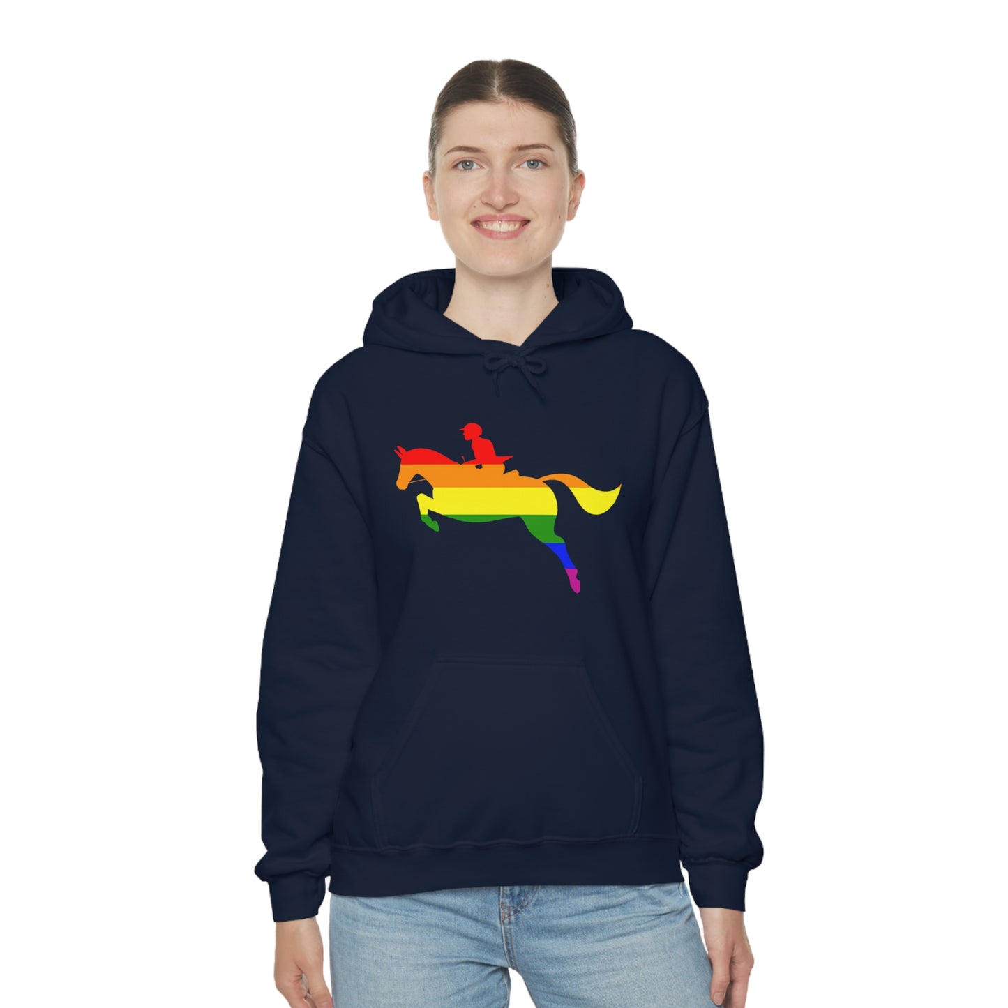 PRIDE, LOVE, and HORSES Hooded Sweatshirt