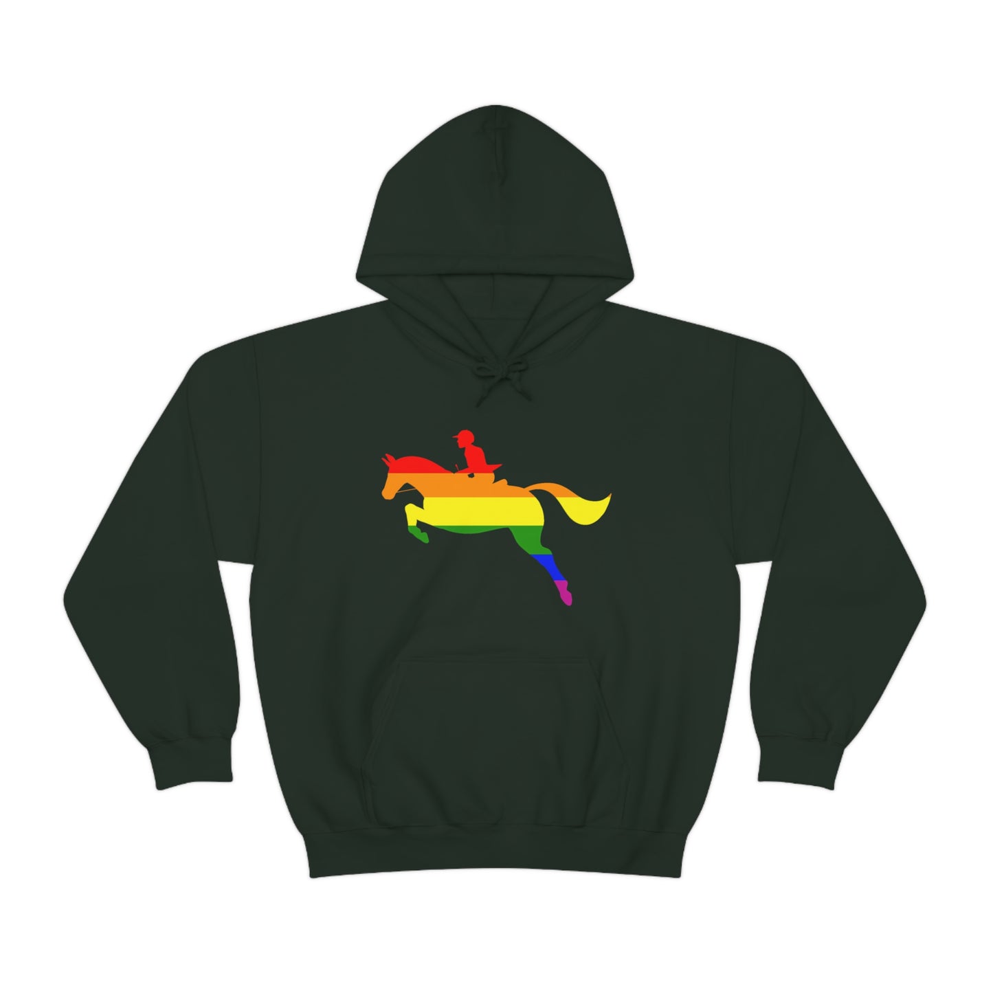 PRIDE, LOVE, and HORSES Hooded Sweatshirt