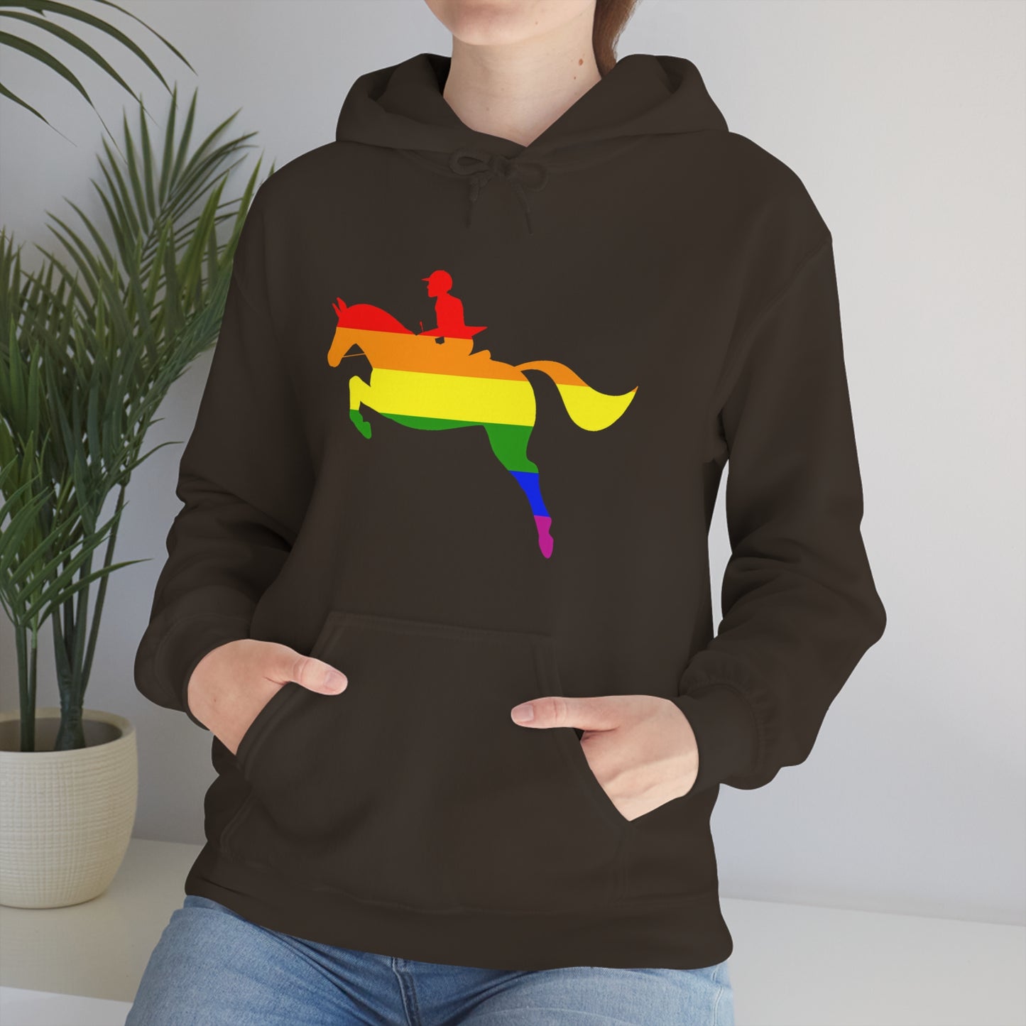 PRIDE, LOVE, and HORSES Hooded Sweatshirt