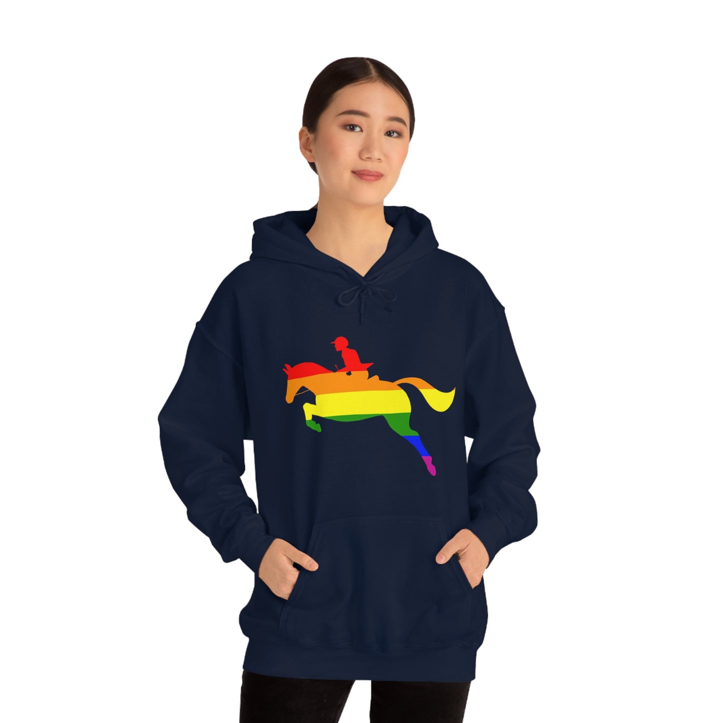 PRIDE, LOVE, and HORSES Hooded Sweatshirt