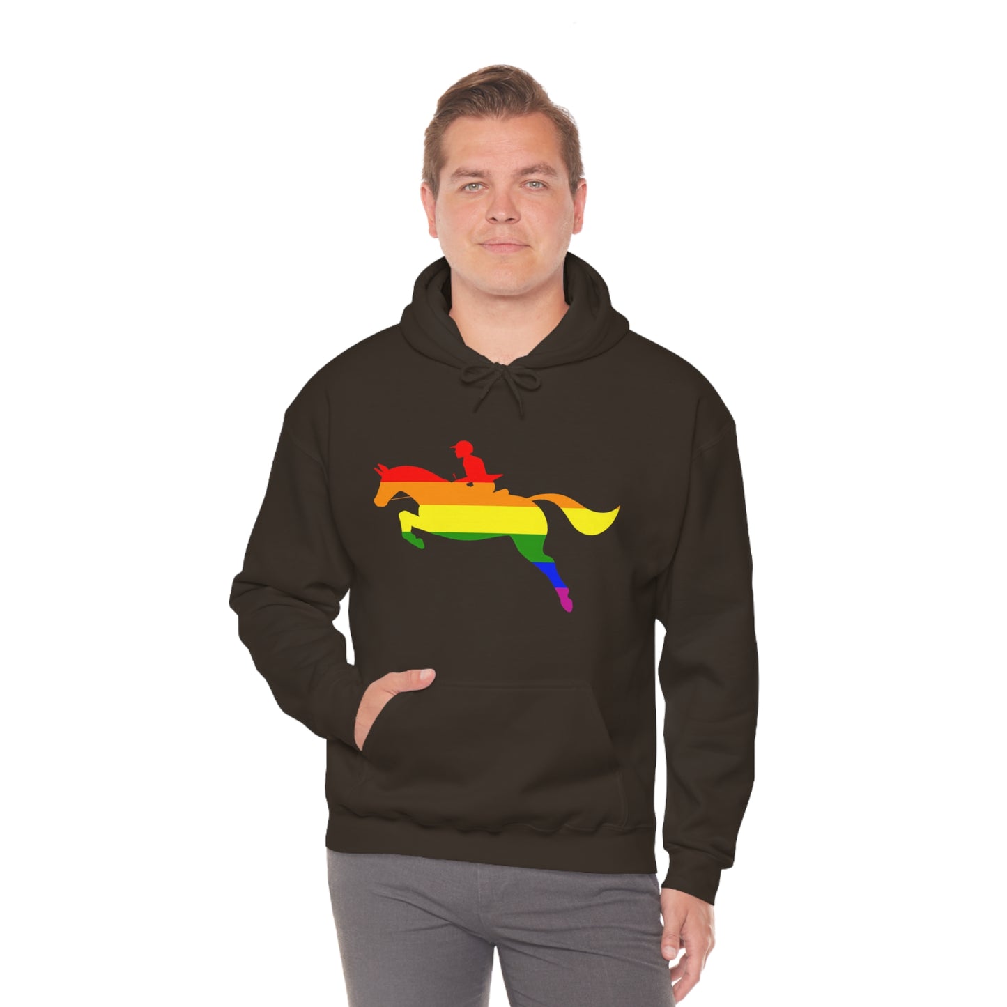 PRIDE, LOVE, and HORSES Hooded Sweatshirt