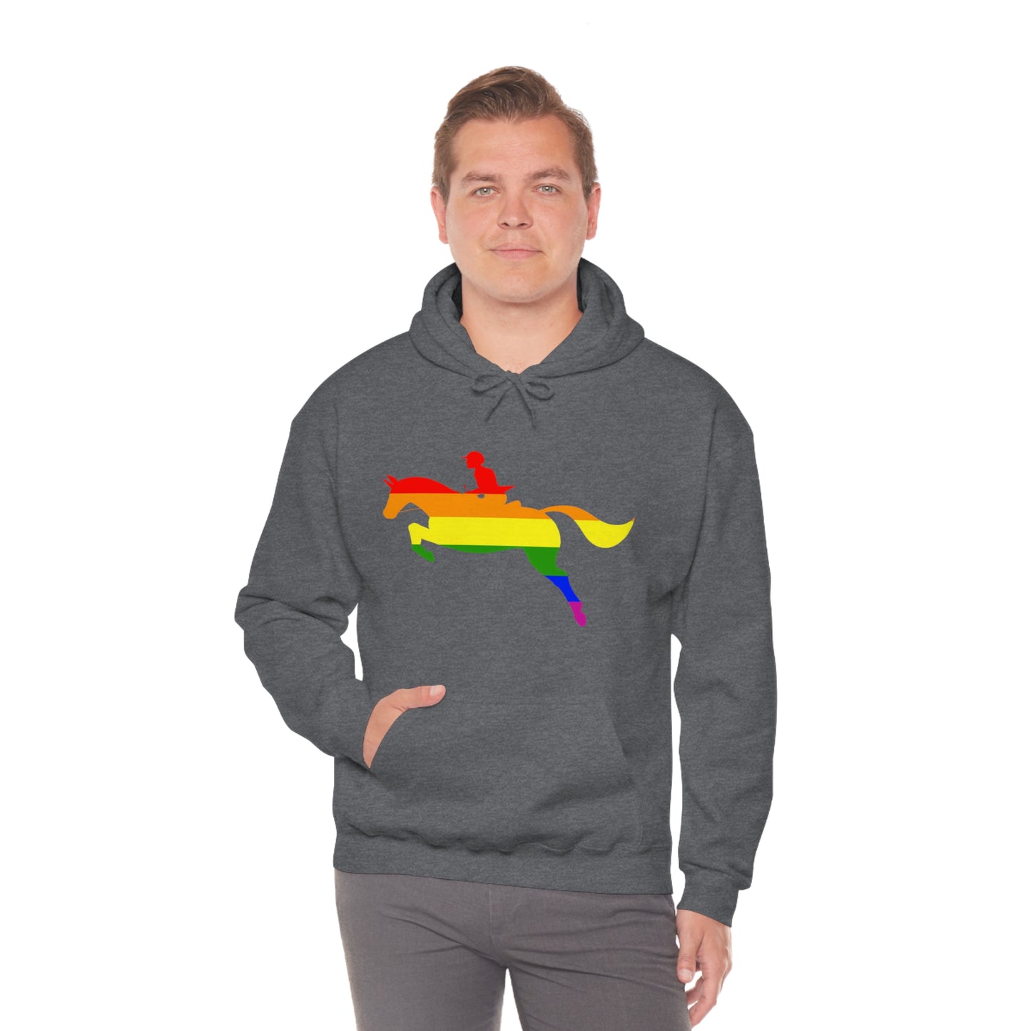 PRIDE, LOVE, and HORSES Hooded Sweatshirt