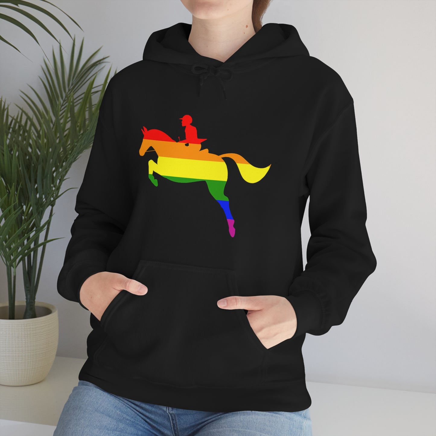 PRIDE, LOVE, and HORSES Hooded Sweatshirt