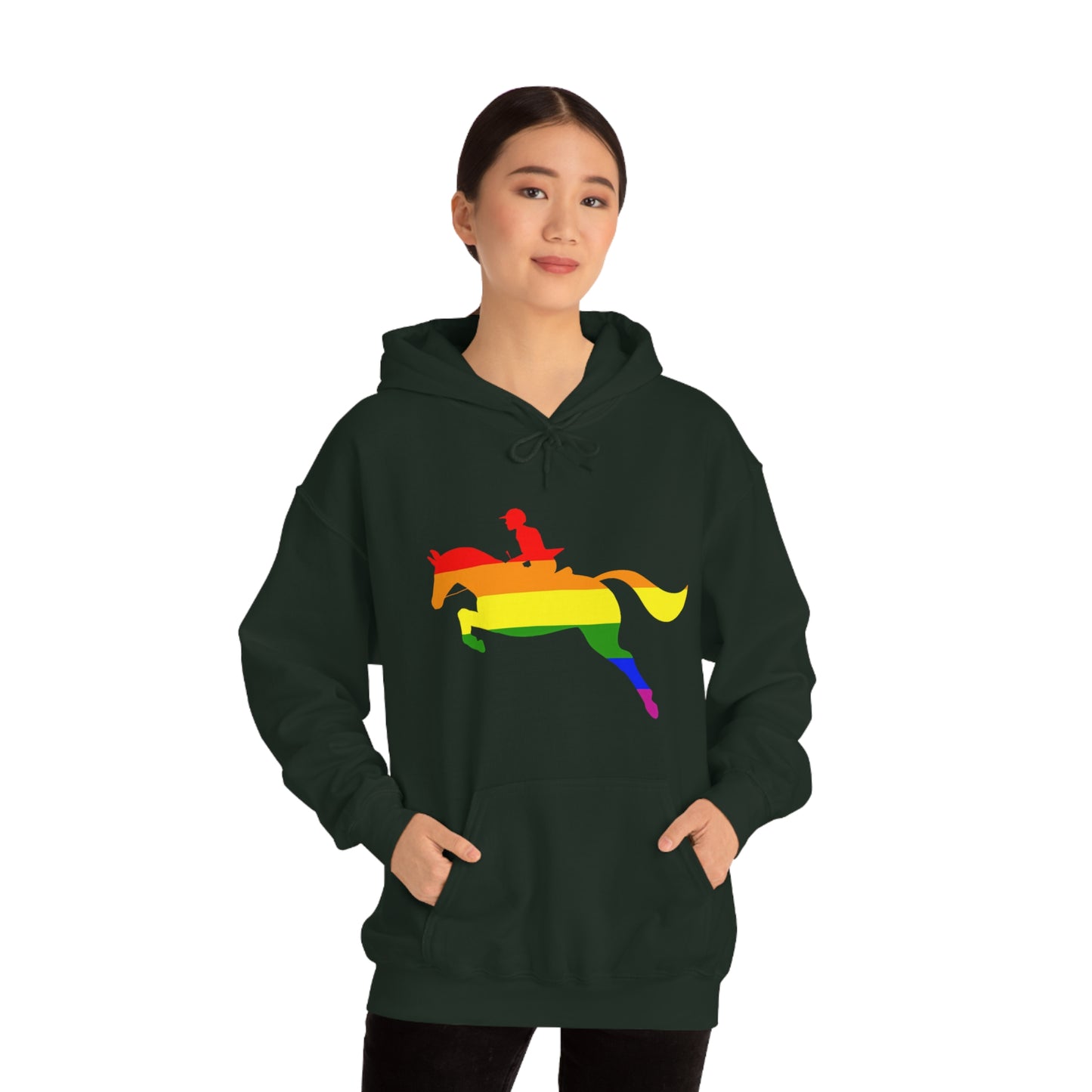 PRIDE, LOVE, and HORSES Hooded Sweatshirt