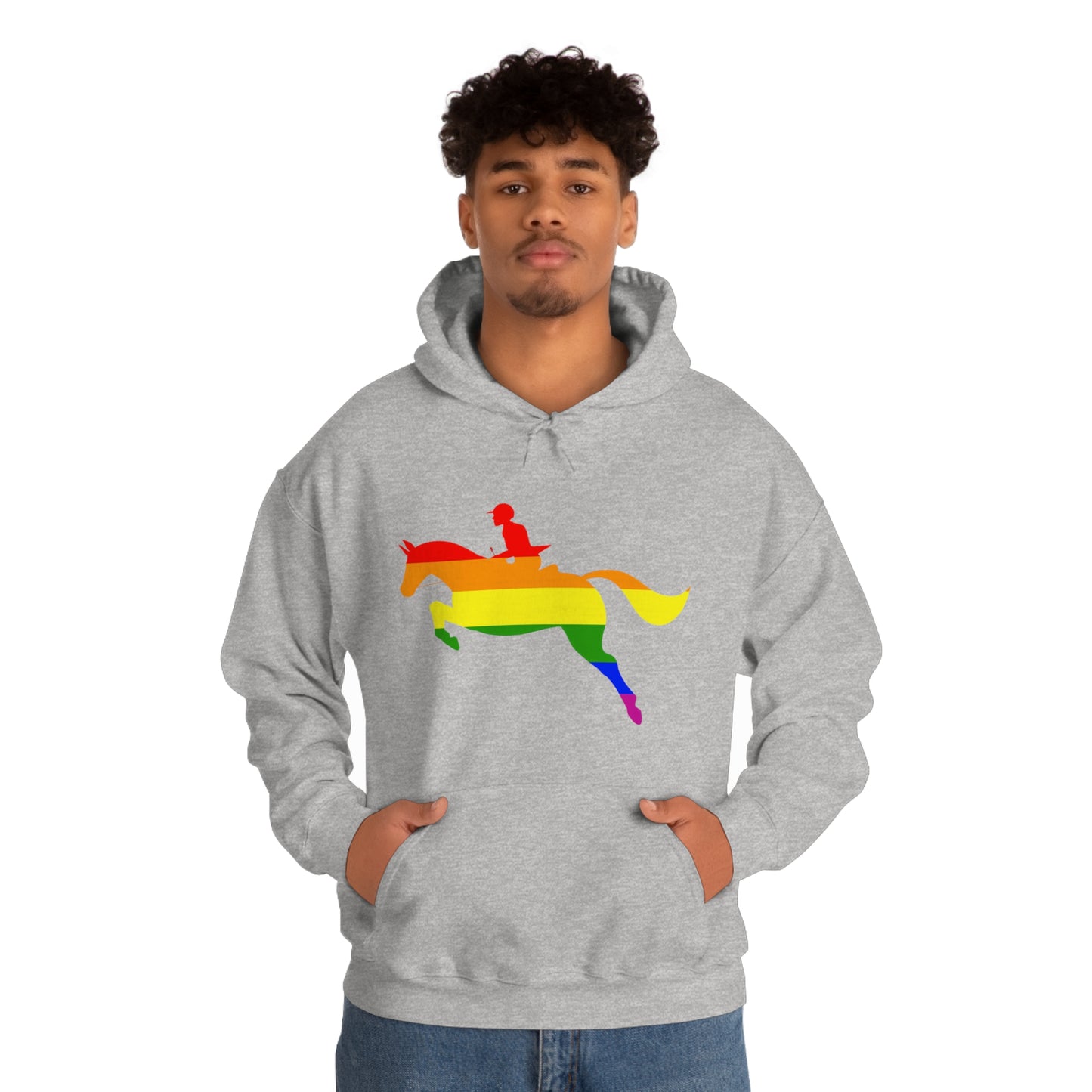 PRIDE, LOVE, and HORSES Hooded Sweatshirt