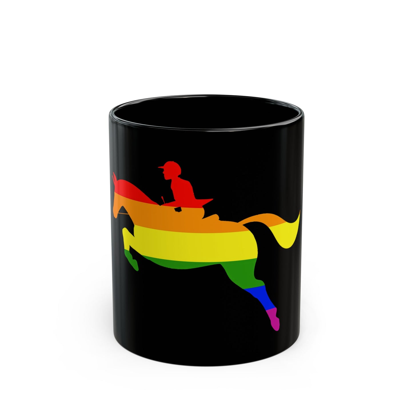 PRIDE JUMP Black Mug (11oz, 15oz)