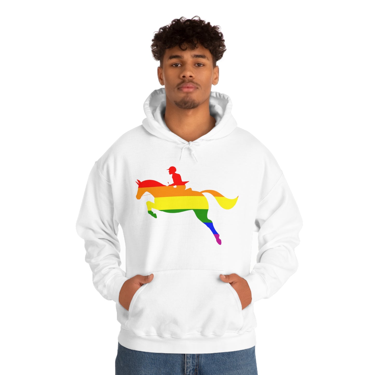 PRIDE, LOVE, and HORSES Hooded Sweatshirt
