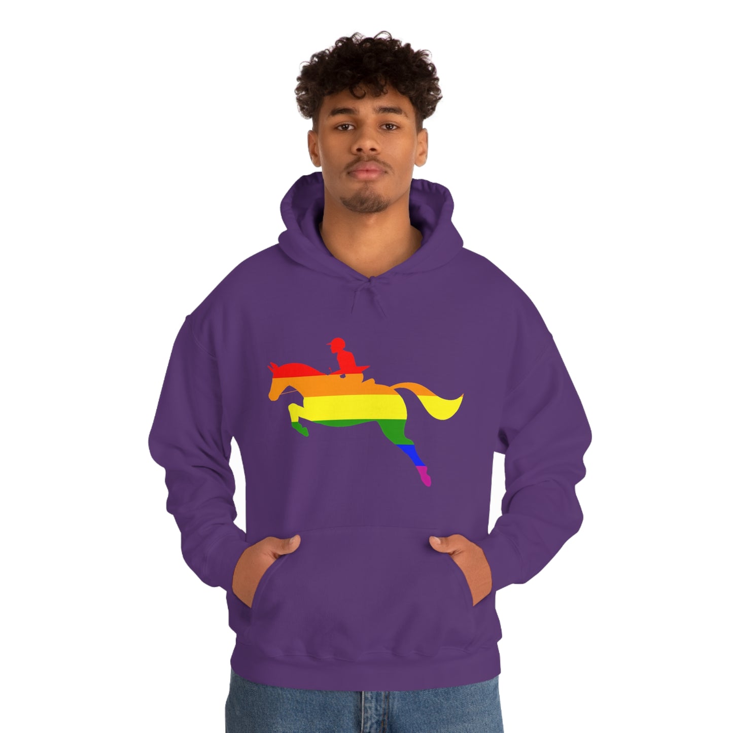 PRIDE, LOVE, and HORSES Hooded Sweatshirt