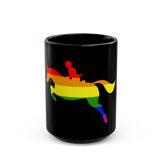PRIDE JUMP Black Mug (11oz, 15oz)