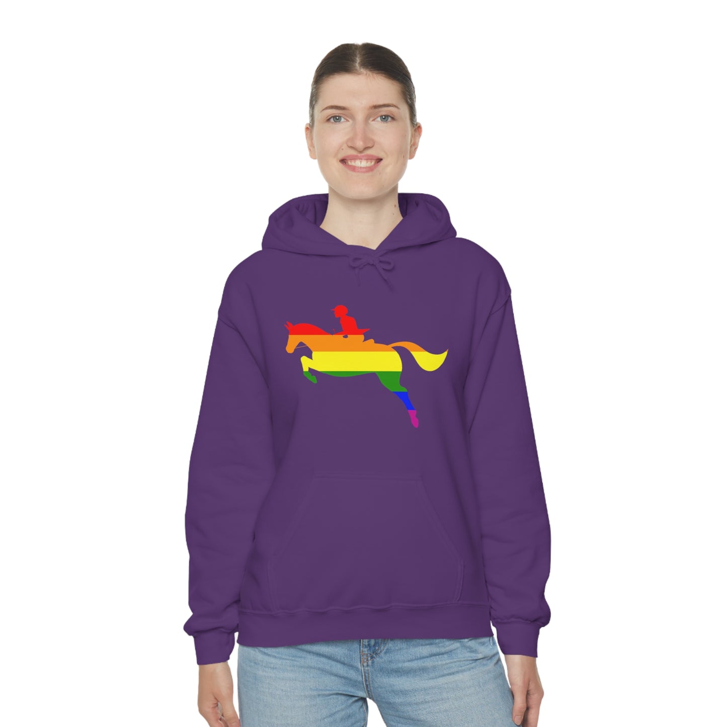 PRIDE, LOVE, and HORSES Hooded Sweatshirt