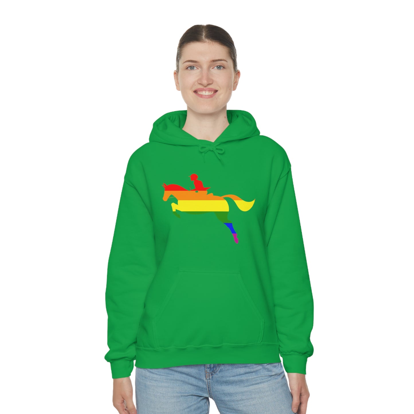 PRIDE, LOVE, and HORSES Hooded Sweatshirt