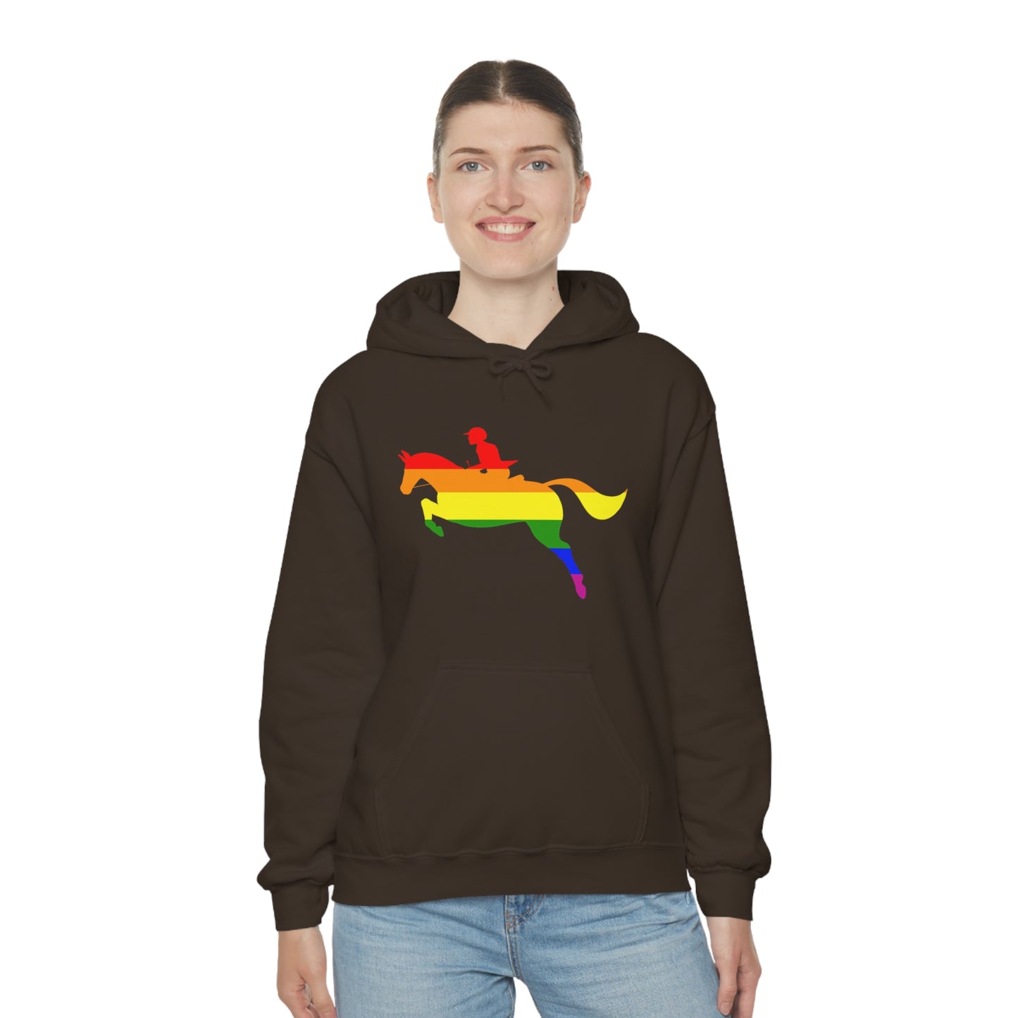 PRIDE, LOVE, and HORSES Hooded Sweatshirt