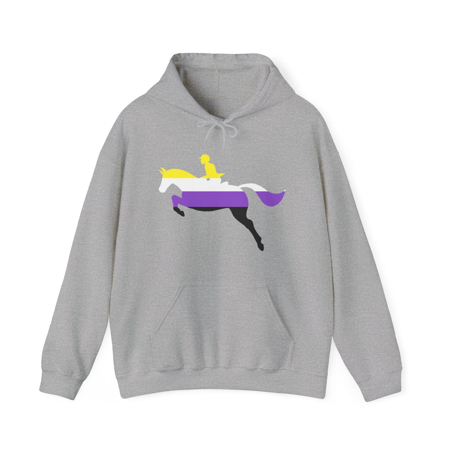 Nonbinary - PRIDE & HORSES Hooded Sweatshirt