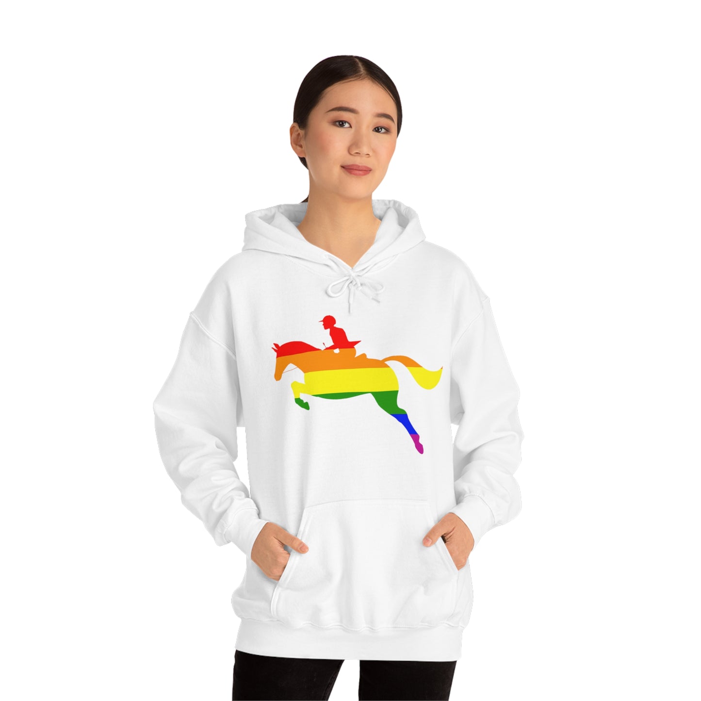 PRIDE, LOVE, and HORSES Hooded Sweatshirt