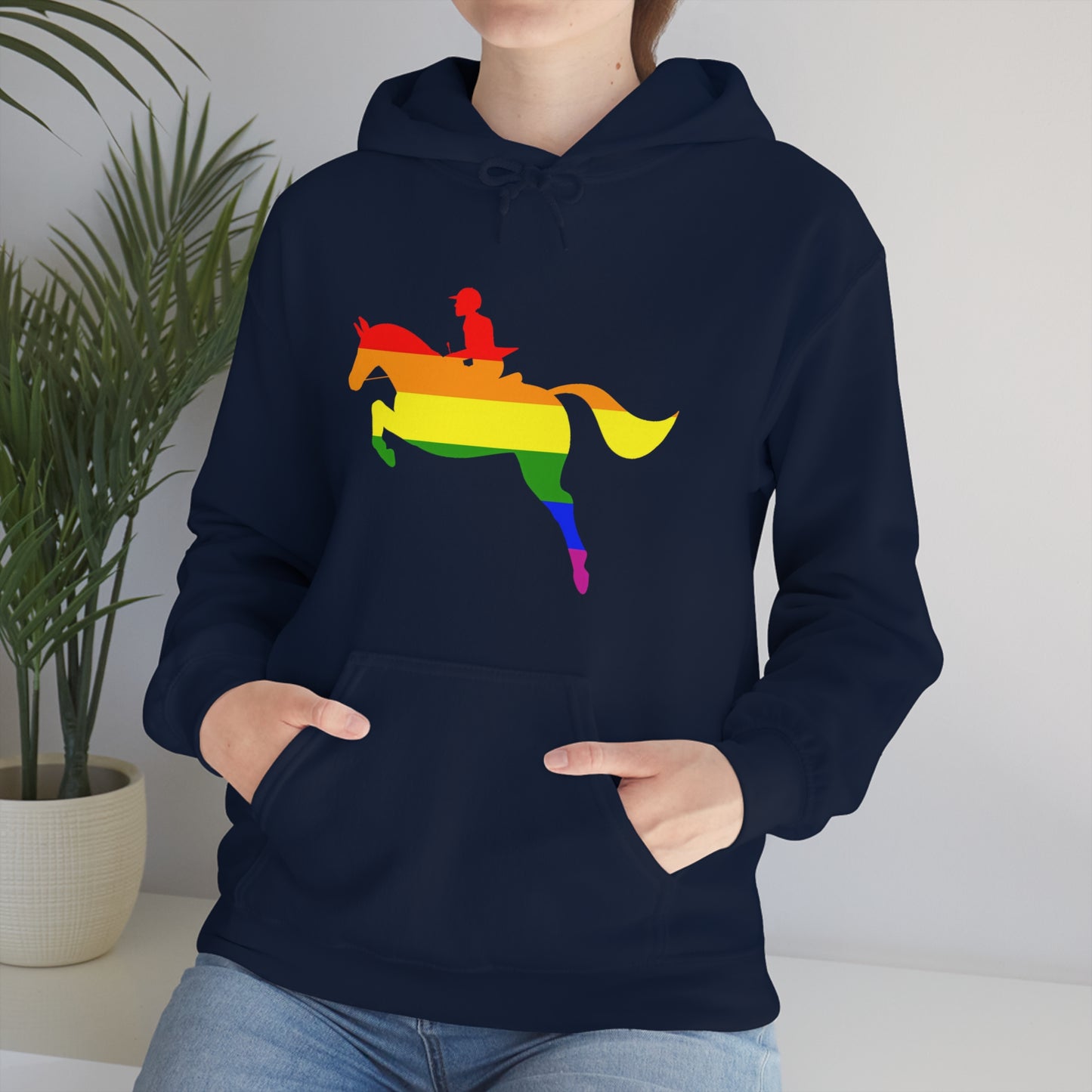 PRIDE, LOVE, and HORSES Hooded Sweatshirt