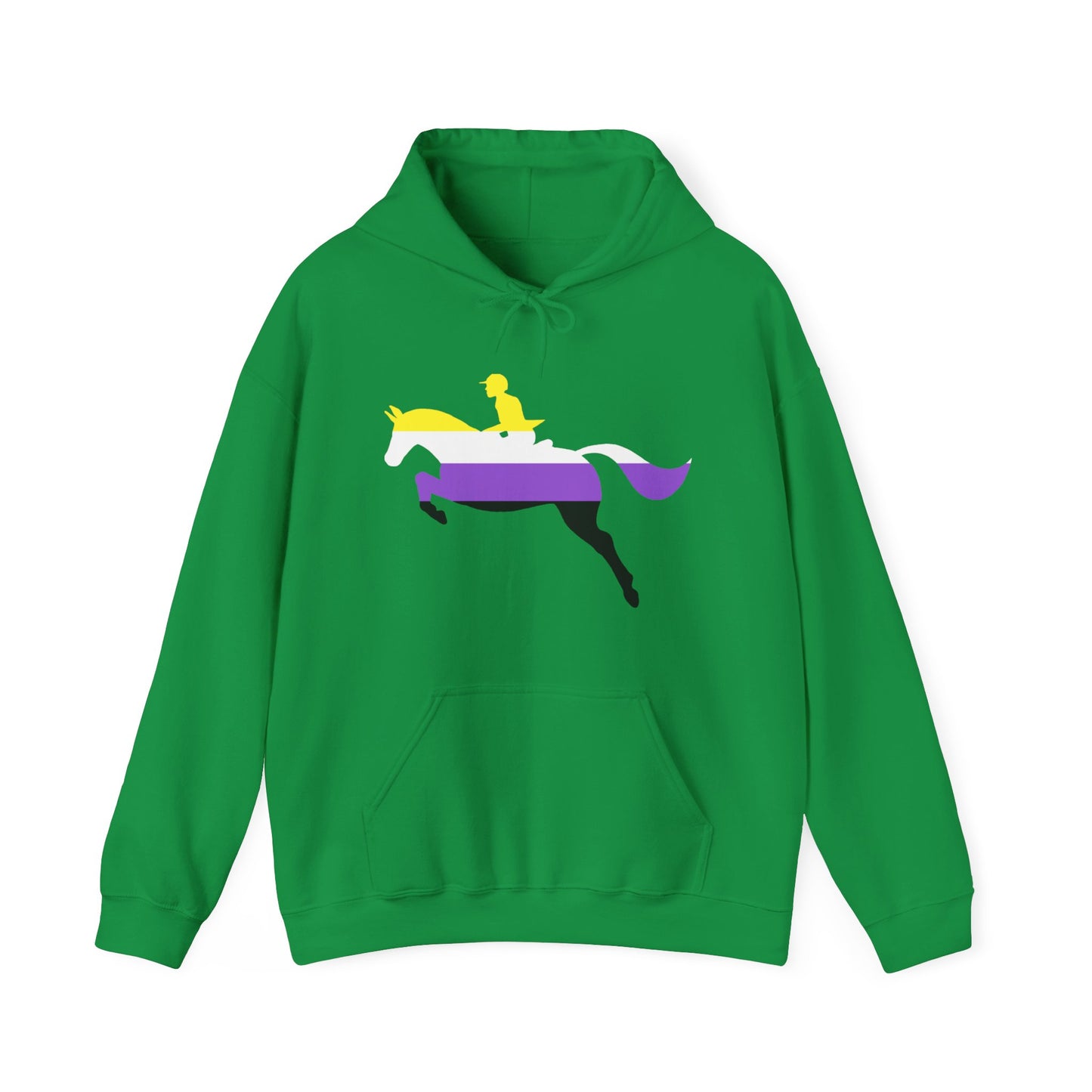 Nonbinary - PRIDE & HORSES Hooded Sweatshirt