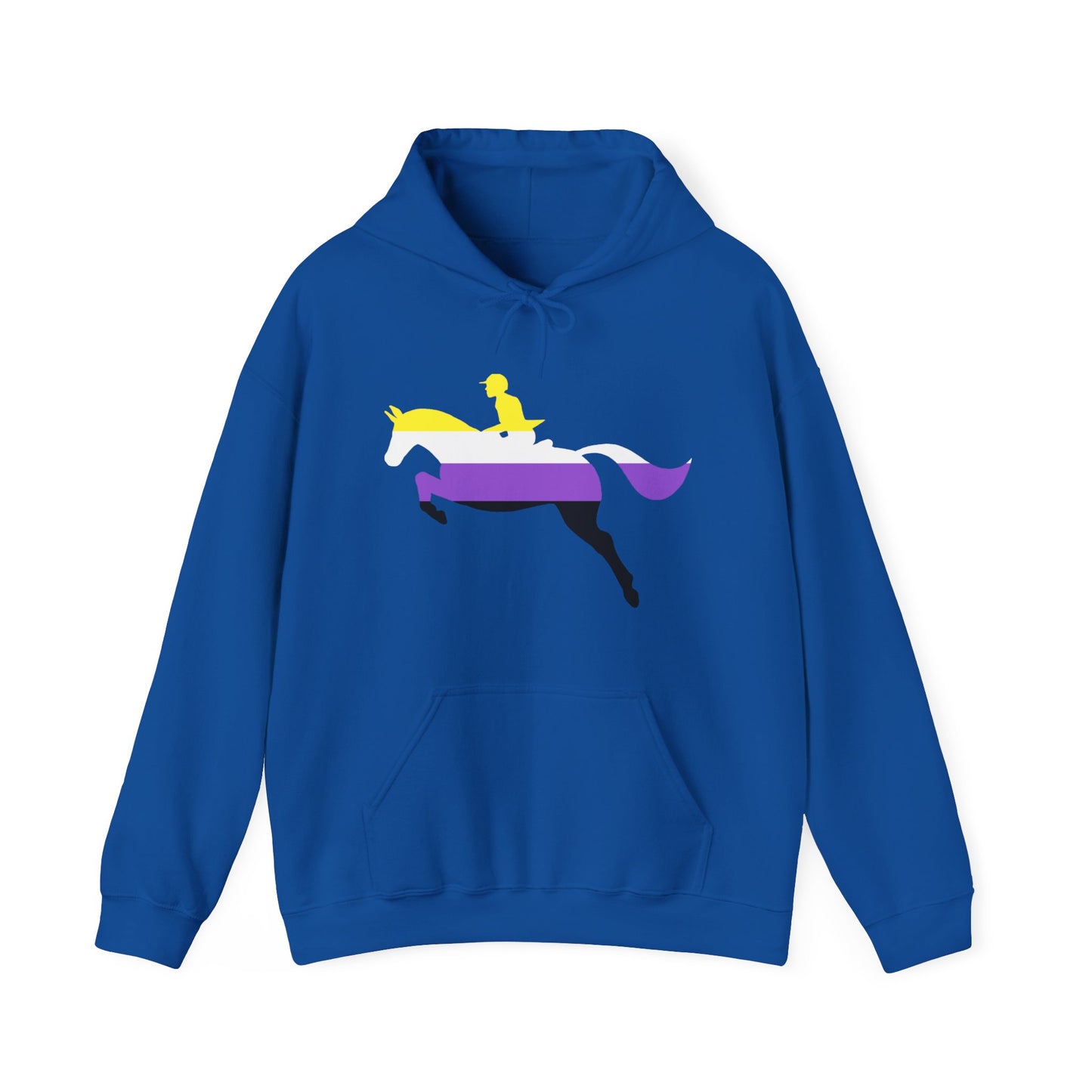 Nonbinary - PRIDE & HORSES Hooded Sweatshirt