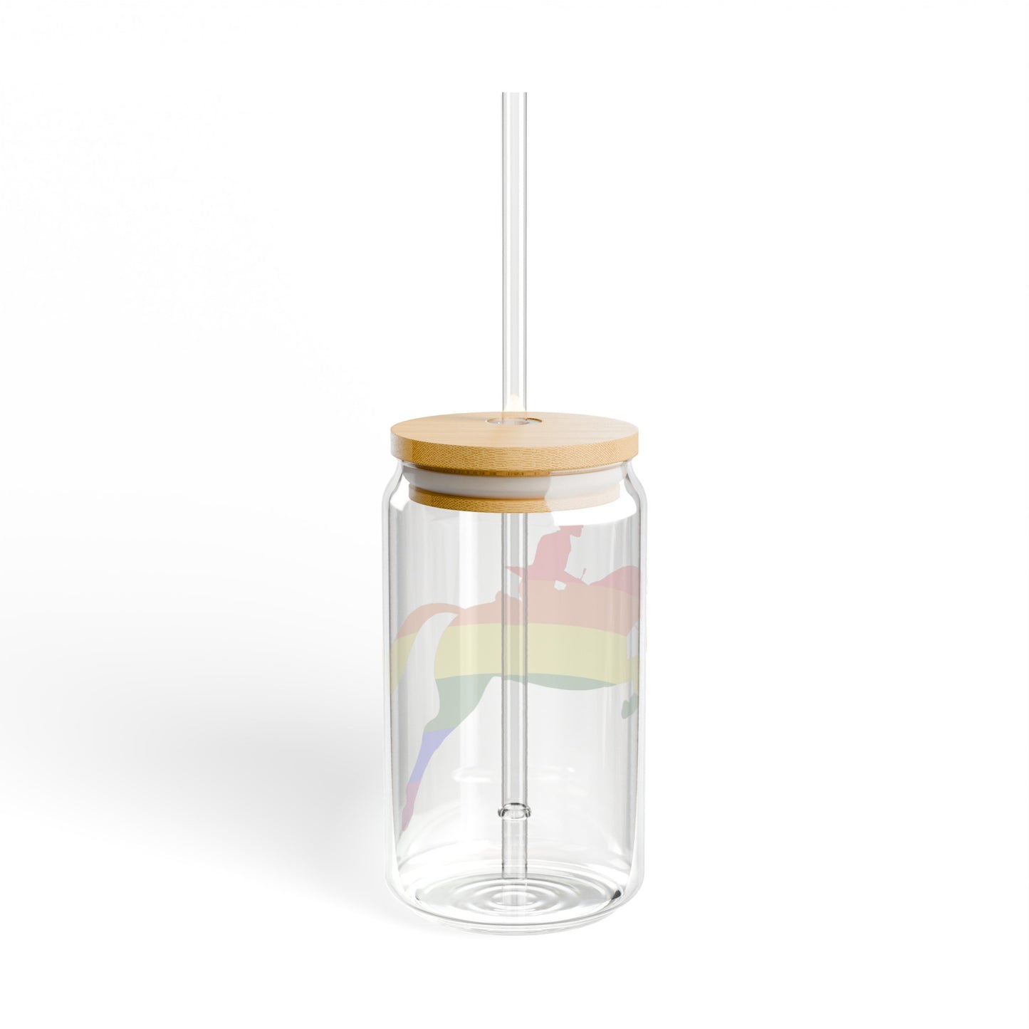 PRIDE JUMP Sipper Glass, 16oz