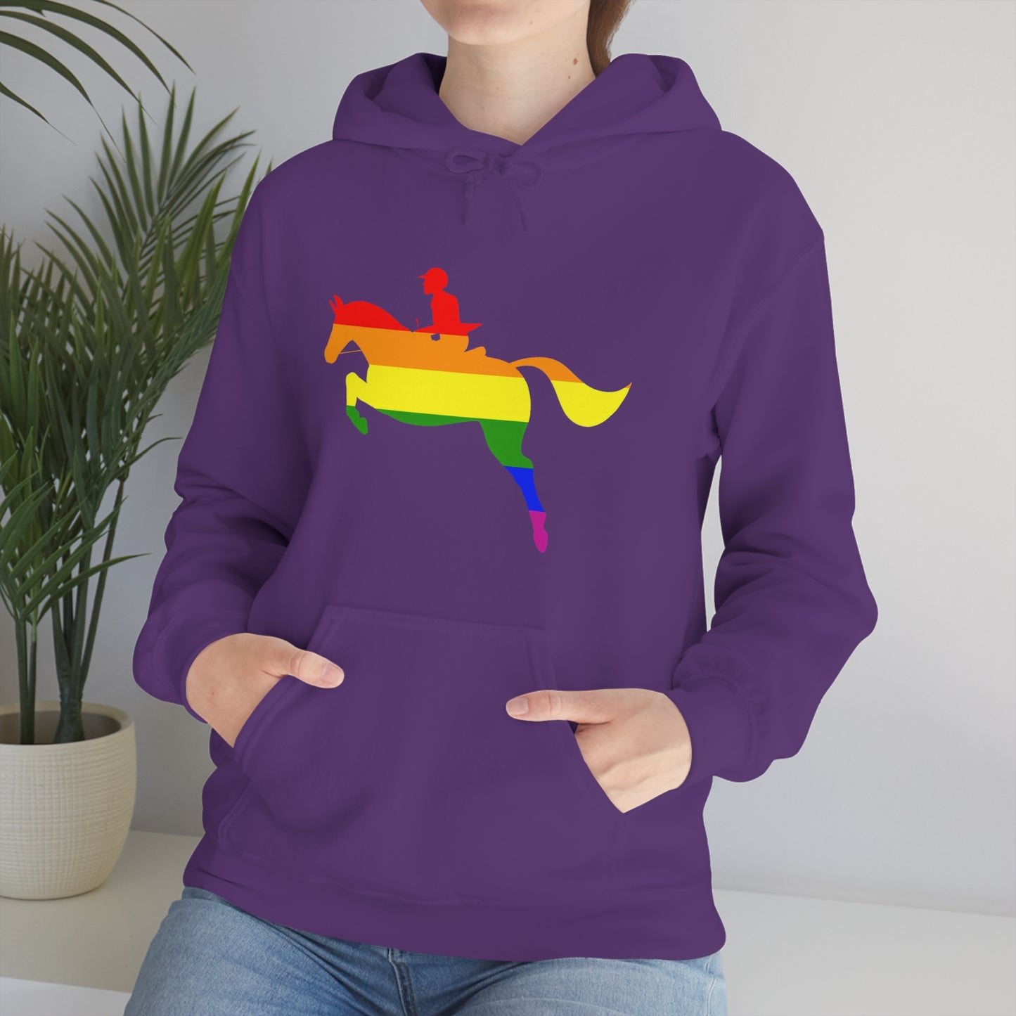 PRIDE, LOVE, and HORSES Hooded Sweatshirt
