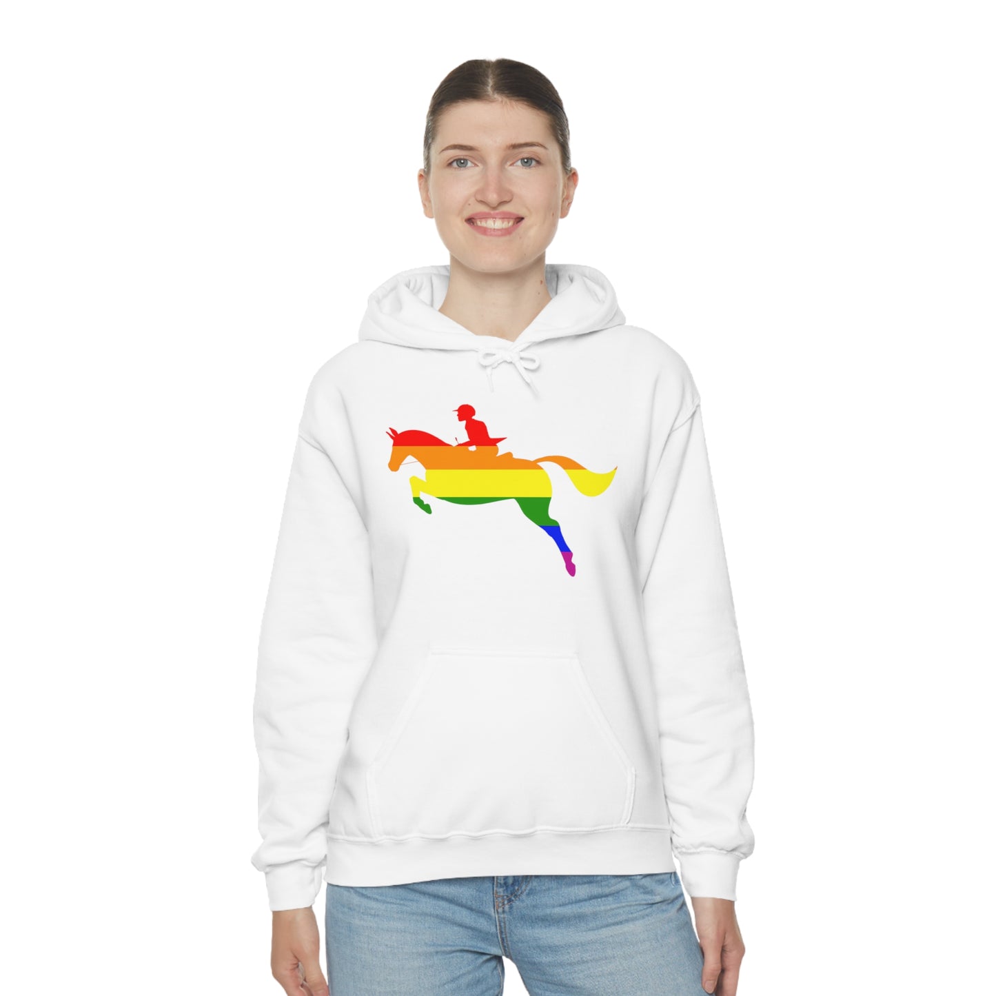 PRIDE, LOVE, and HORSES Hooded Sweatshirt