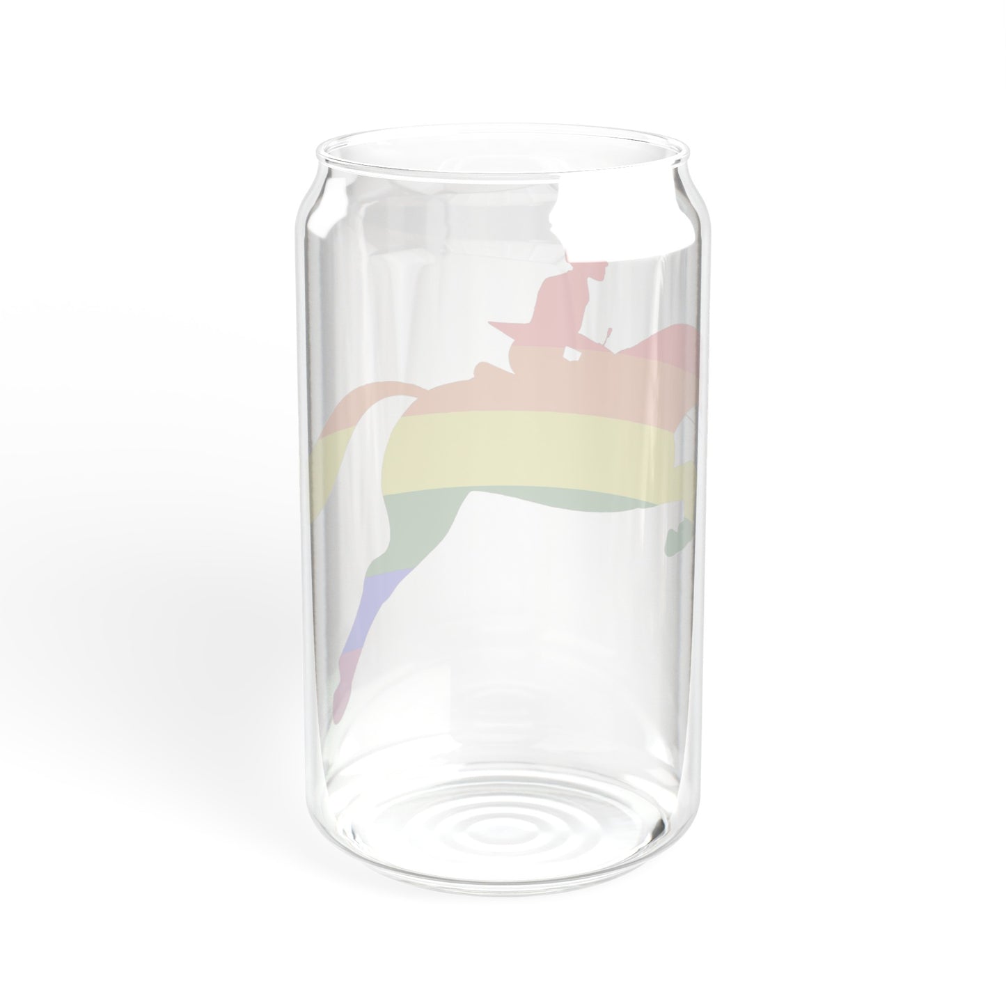 PRIDE JUMP Sipper Glass, 16oz