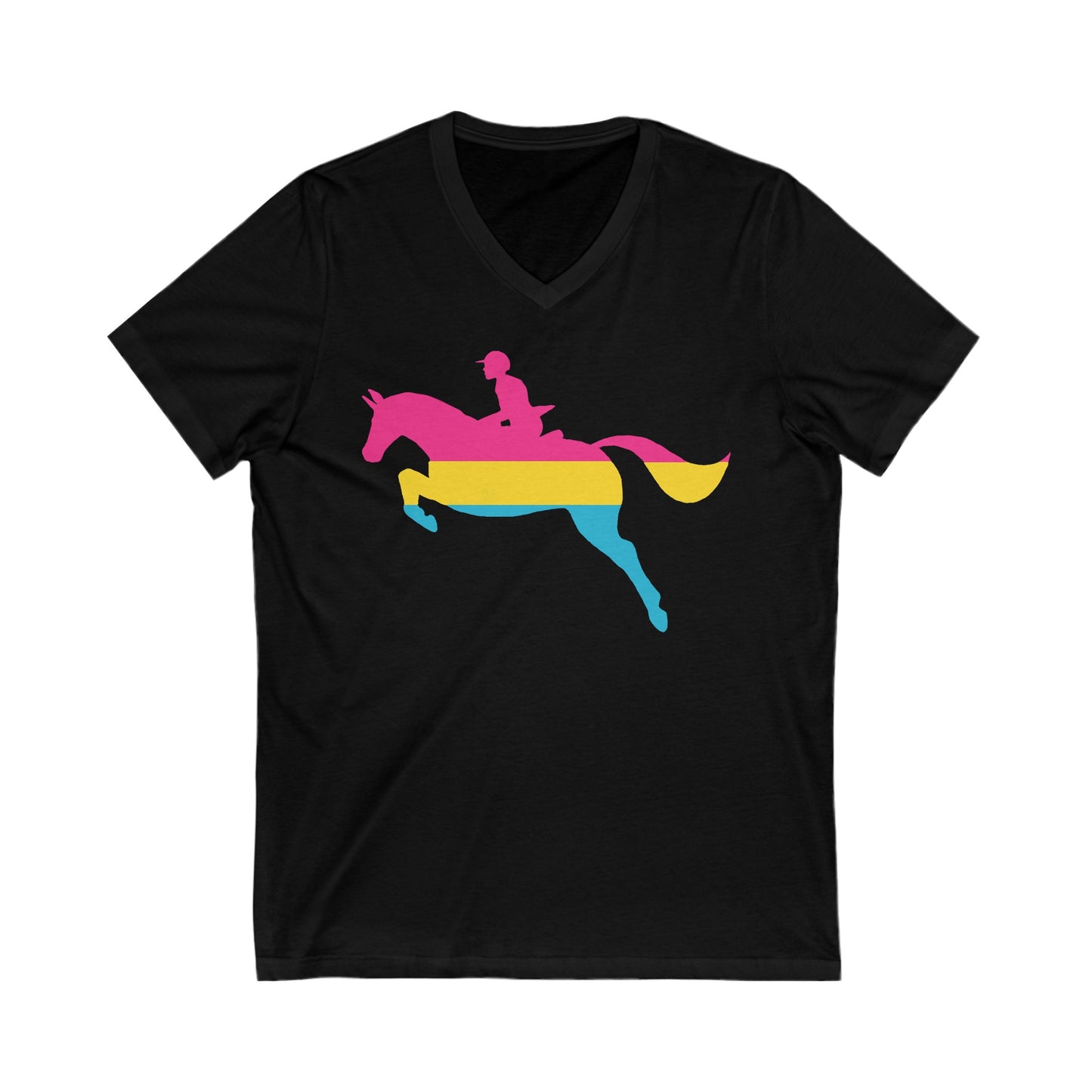 Unisex Pan PRIDE V-Neck Tee