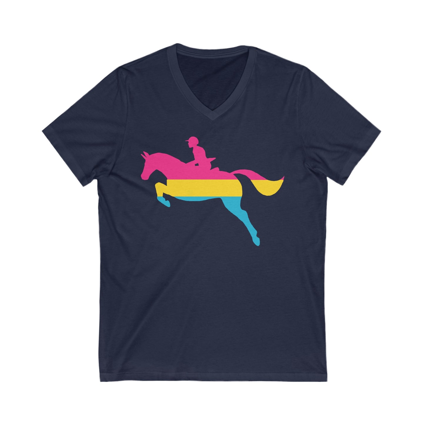 Unisex Pan PRIDE V-Neck Tee