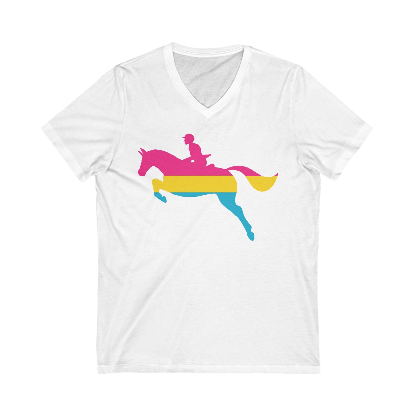 Unisex Pan PRIDE V-Neck Tee
