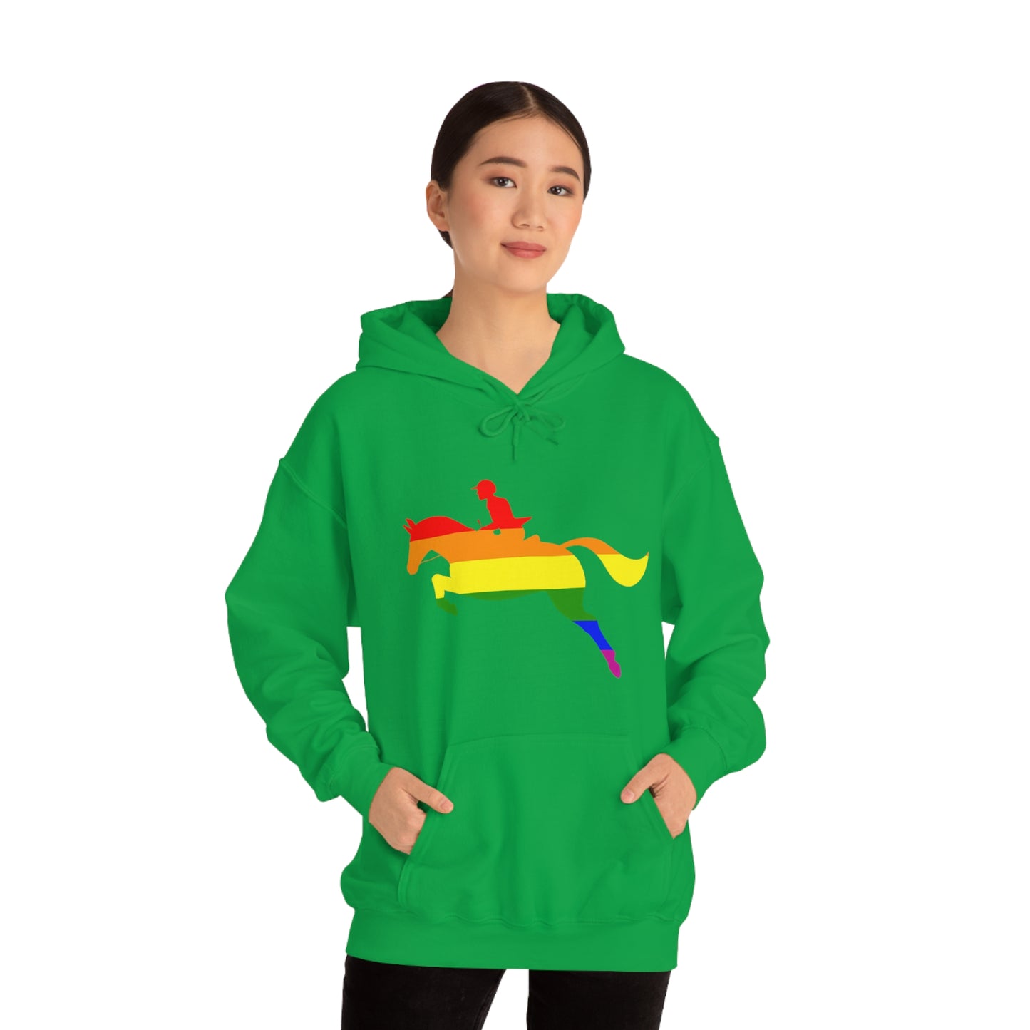 PRIDE, LOVE, and HORSES Hooded Sweatshirt