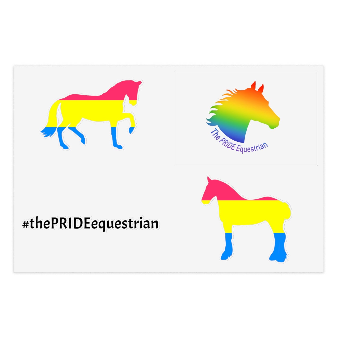 Pan PRIDE Sticker Sheets