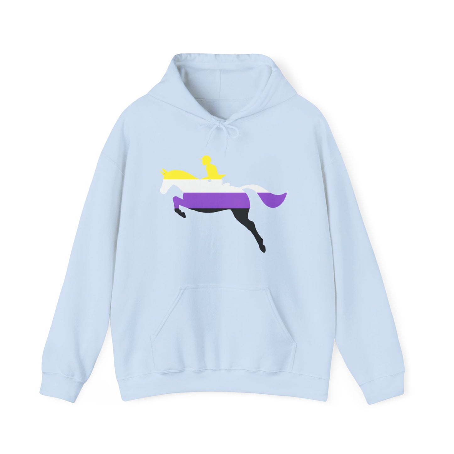 Nonbinary - PRIDE & HORSES Hooded Sweatshirt
