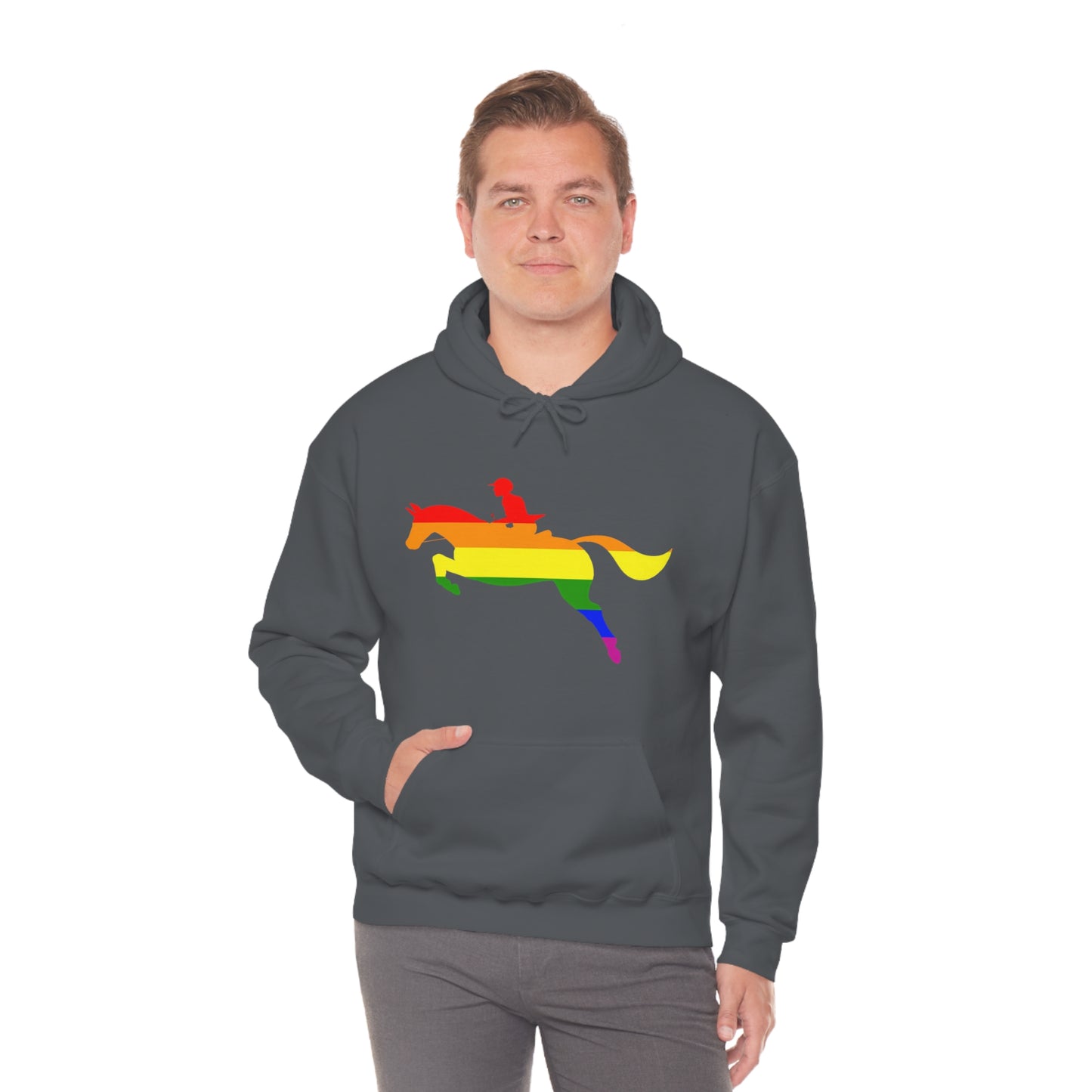 PRIDE, LOVE, and HORSES Hooded Sweatshirt