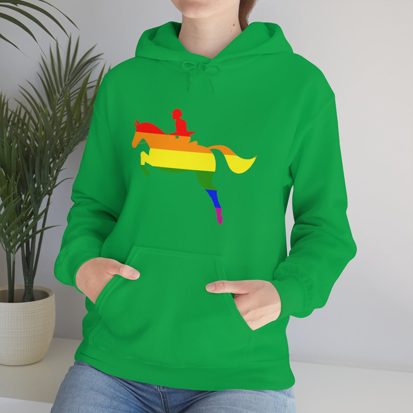 PRIDE, LOVE, and HORSES Hooded Sweatshirt