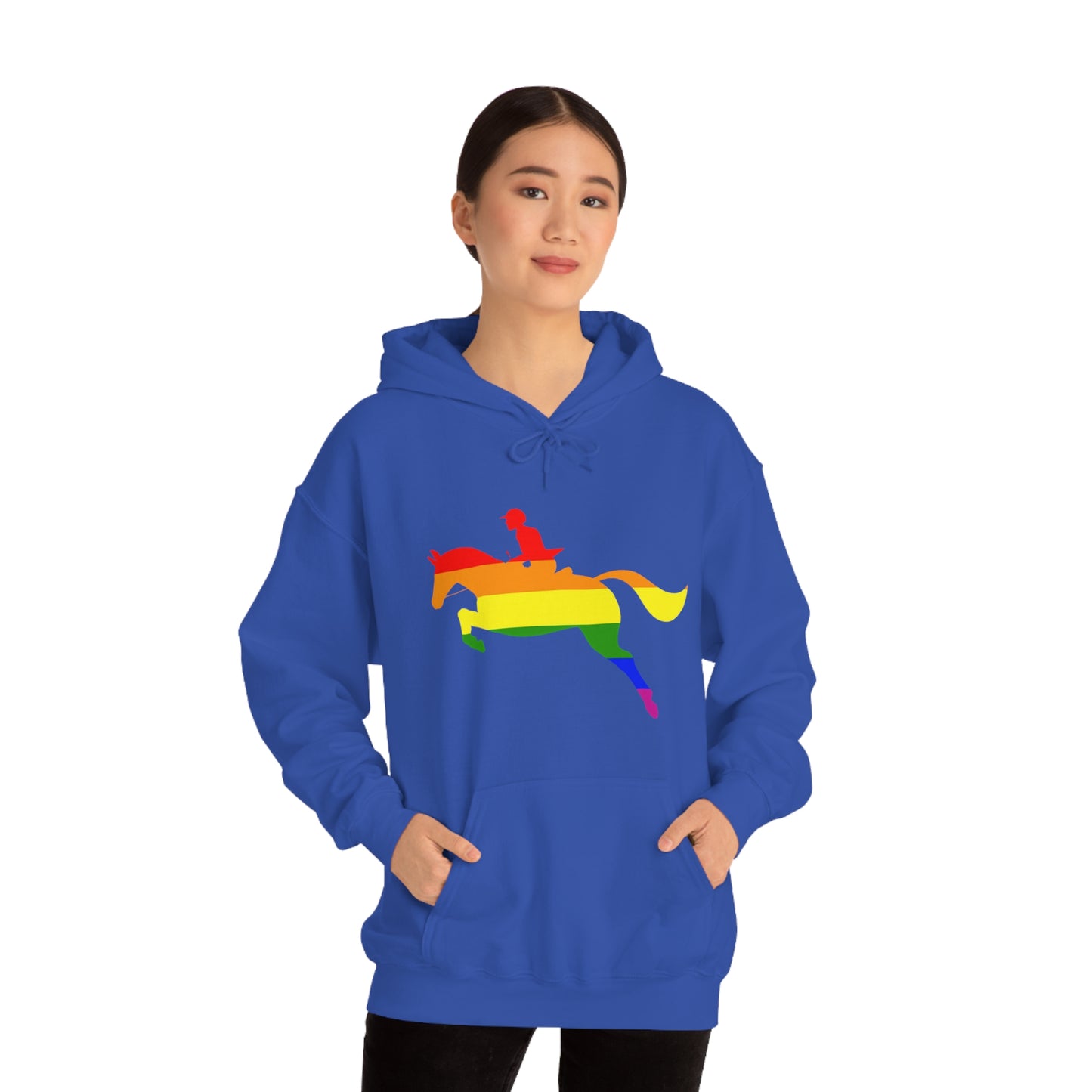 PRIDE, LOVE, and HORSES Hooded Sweatshirt