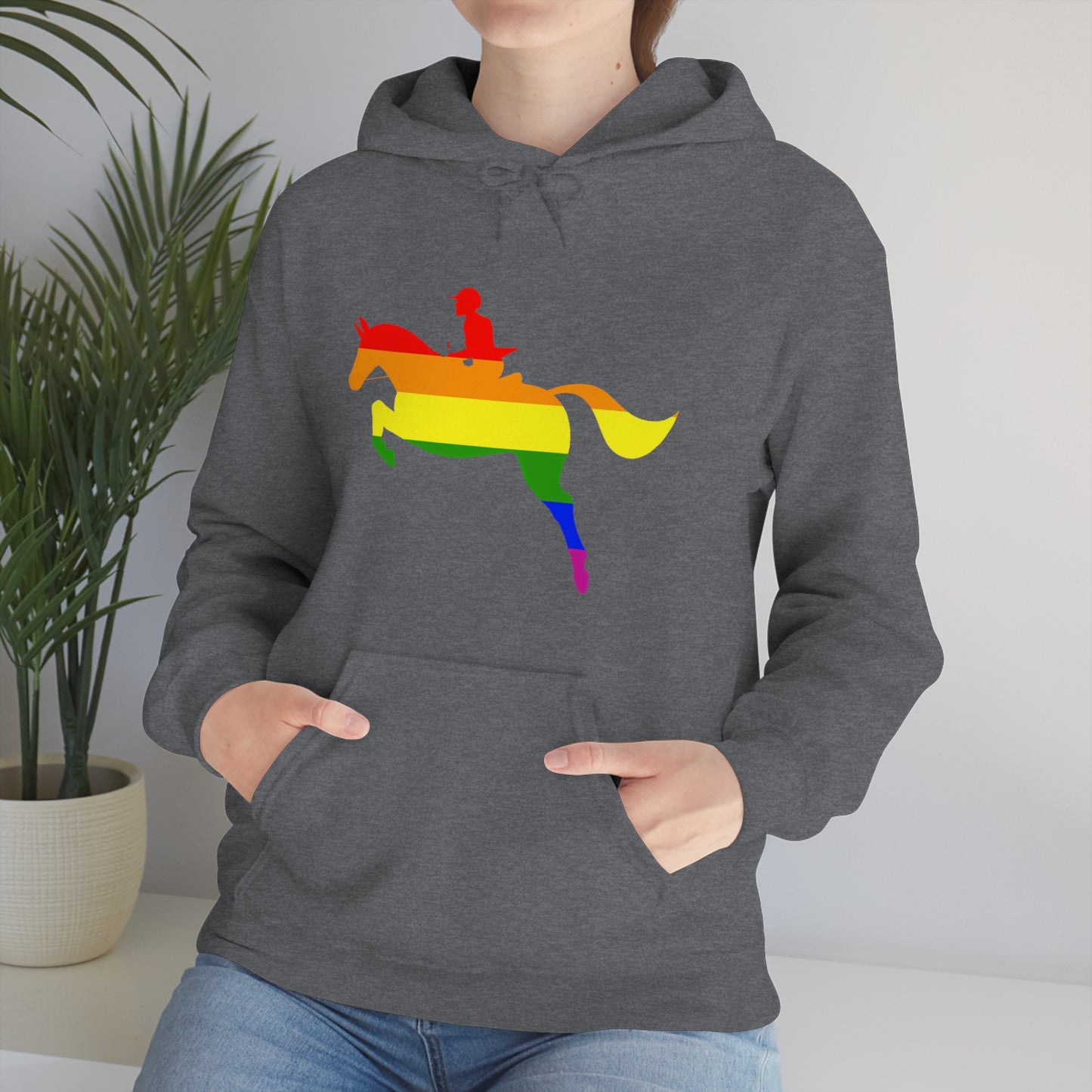 PRIDE, LOVE, and HORSES Hooded Sweatshirt