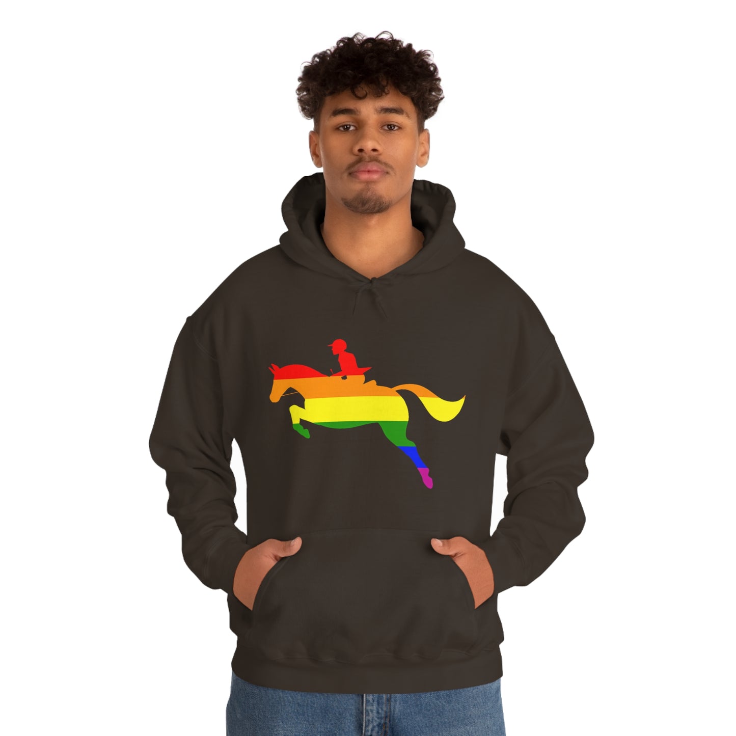 PRIDE, LOVE, and HORSES Hooded Sweatshirt